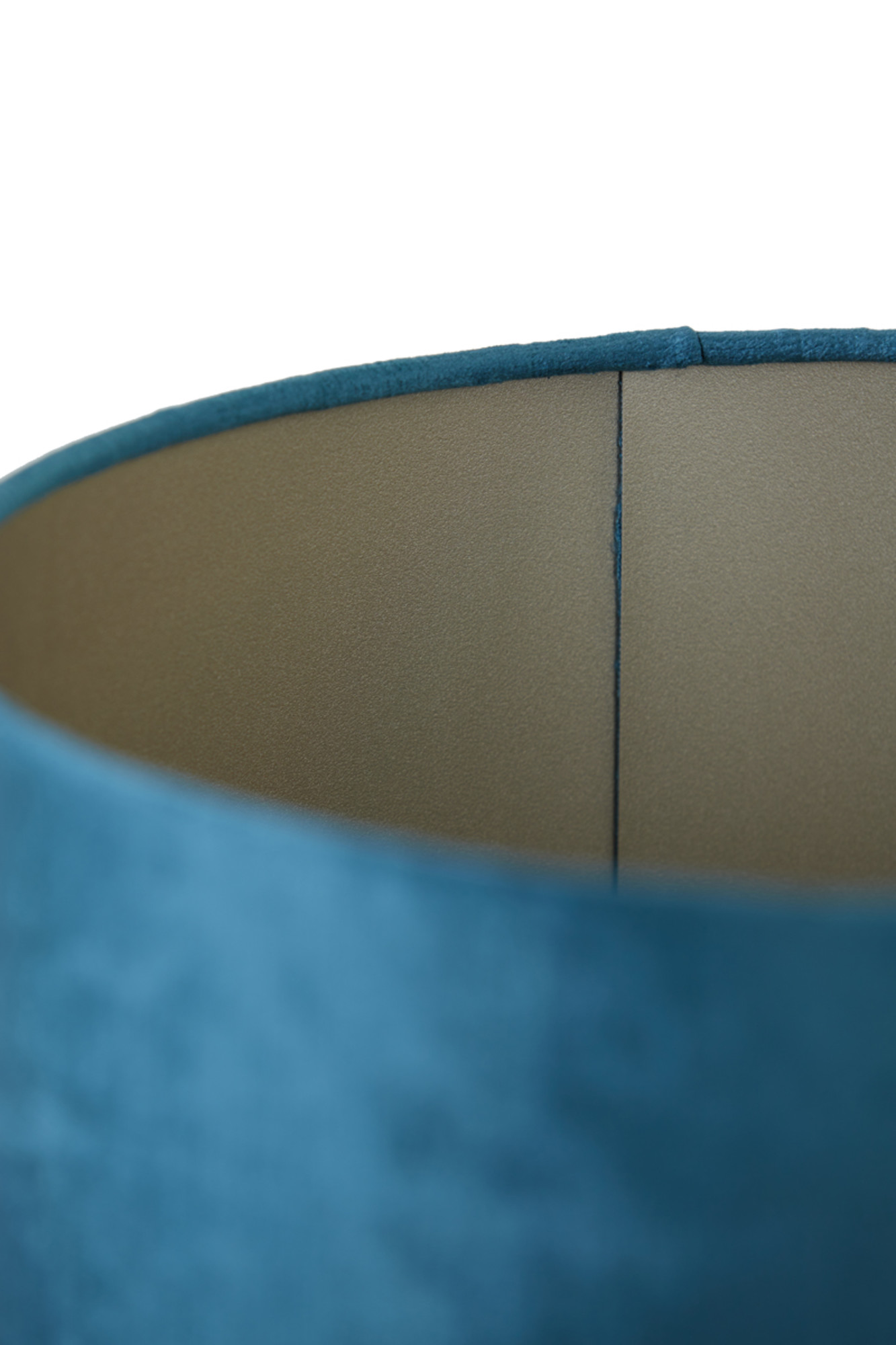 Abat-jour en velours bleu canard Light & Living Gemstone – Image 6