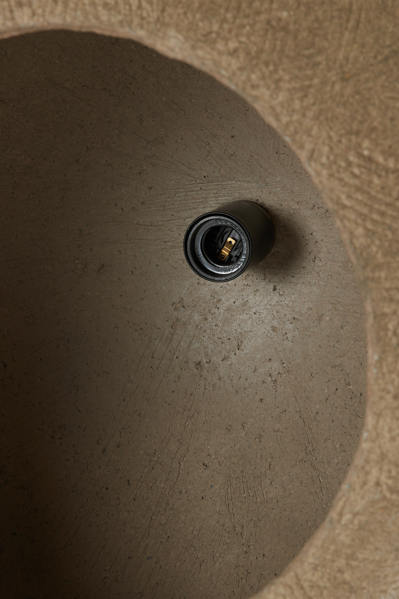 Suspension naturelle beige aspect textile Light & Living Celmiros – Image 6