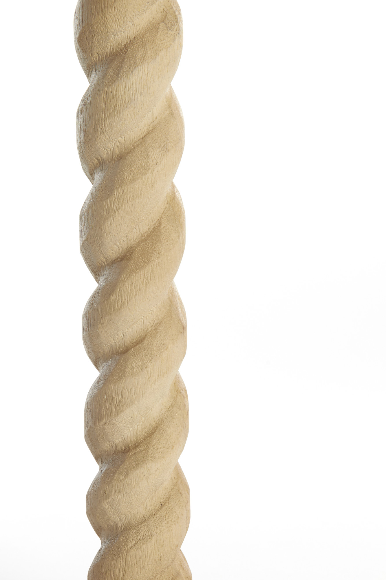 Piedestal de lampe en bois tourné Light & Living Nanno – Image 5