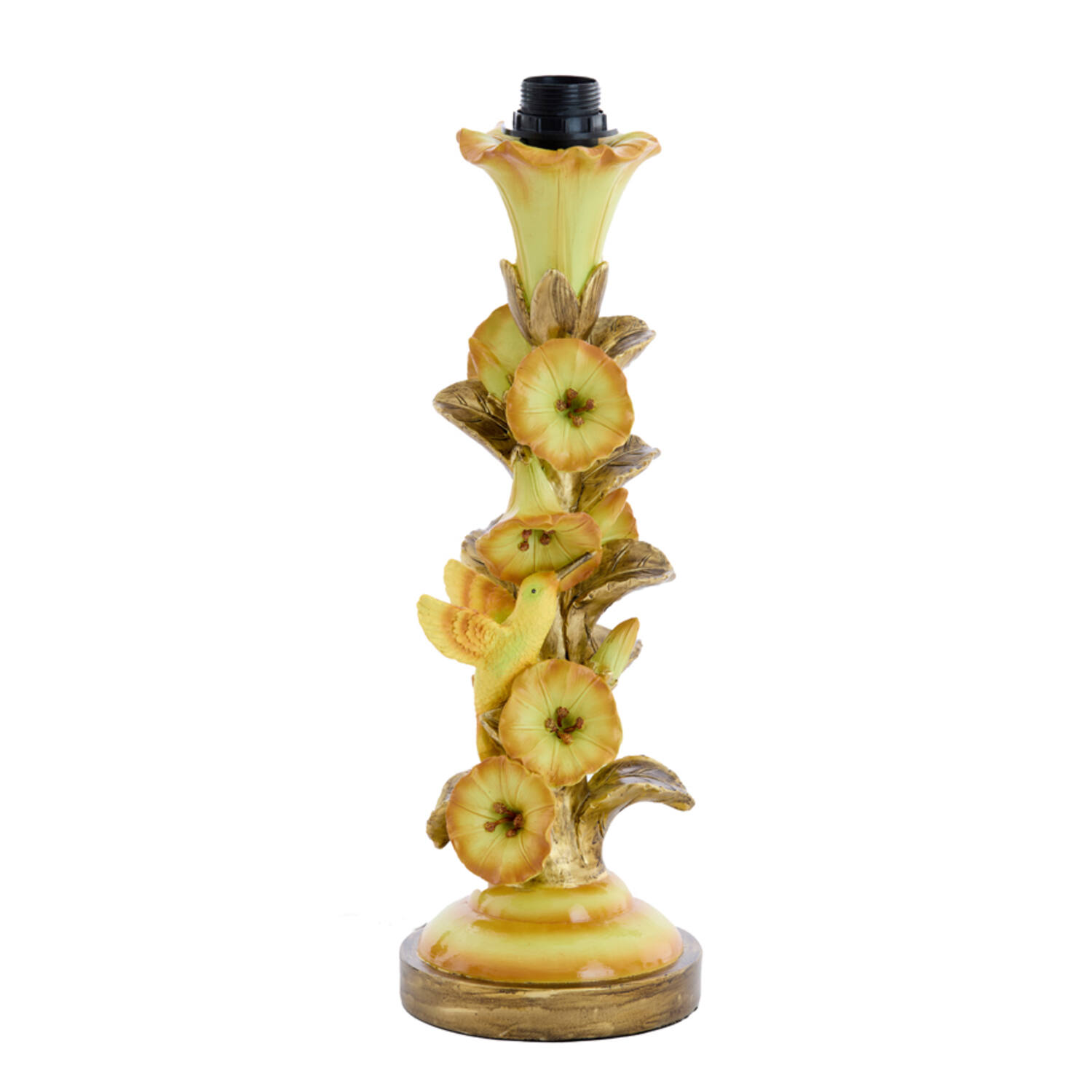 Piedestal de lampe oiseau avec fleurs Light & Living Berisso