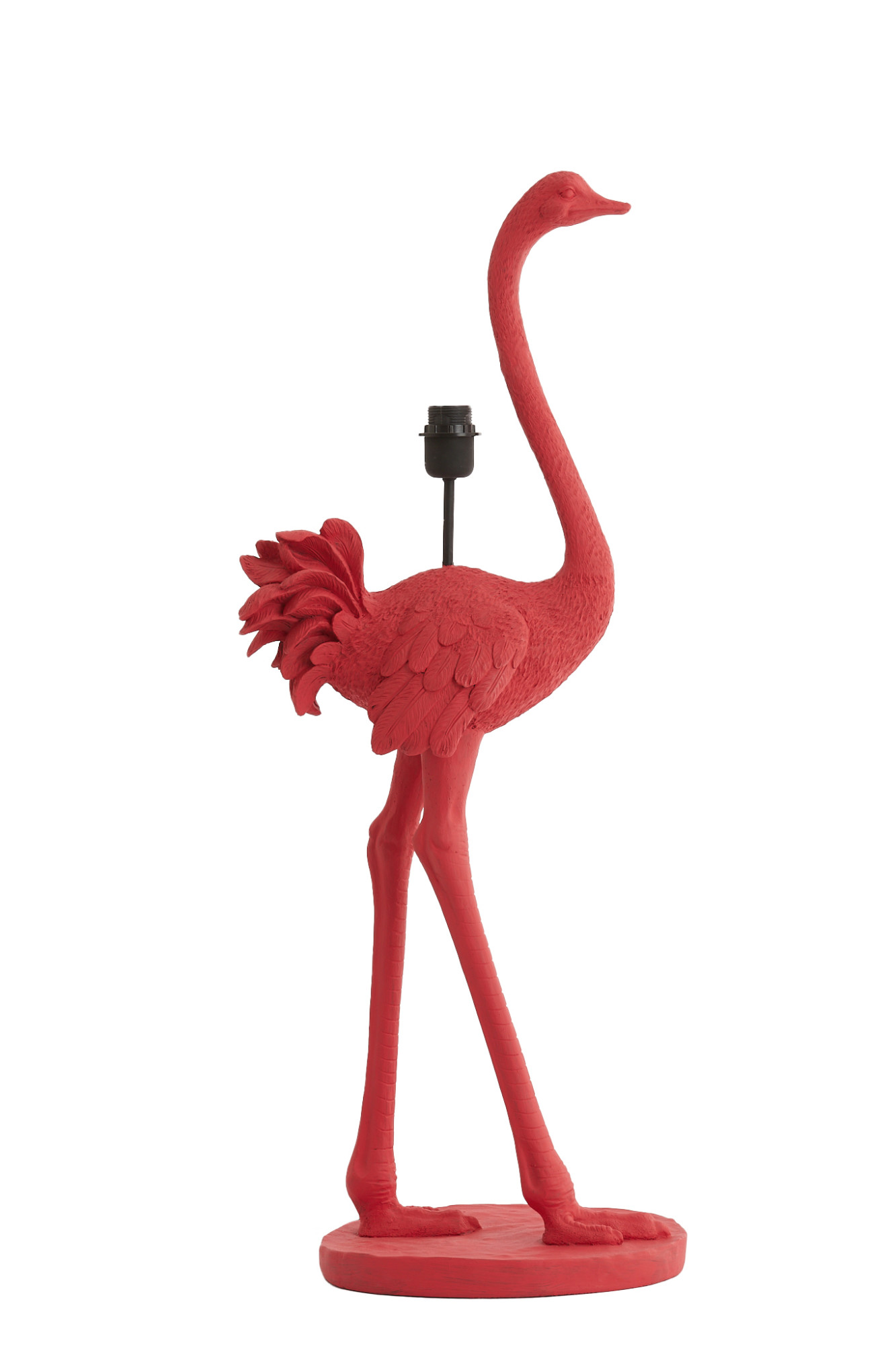 Pied de lampe autruche rose Light & Living Ostrich – Image 2