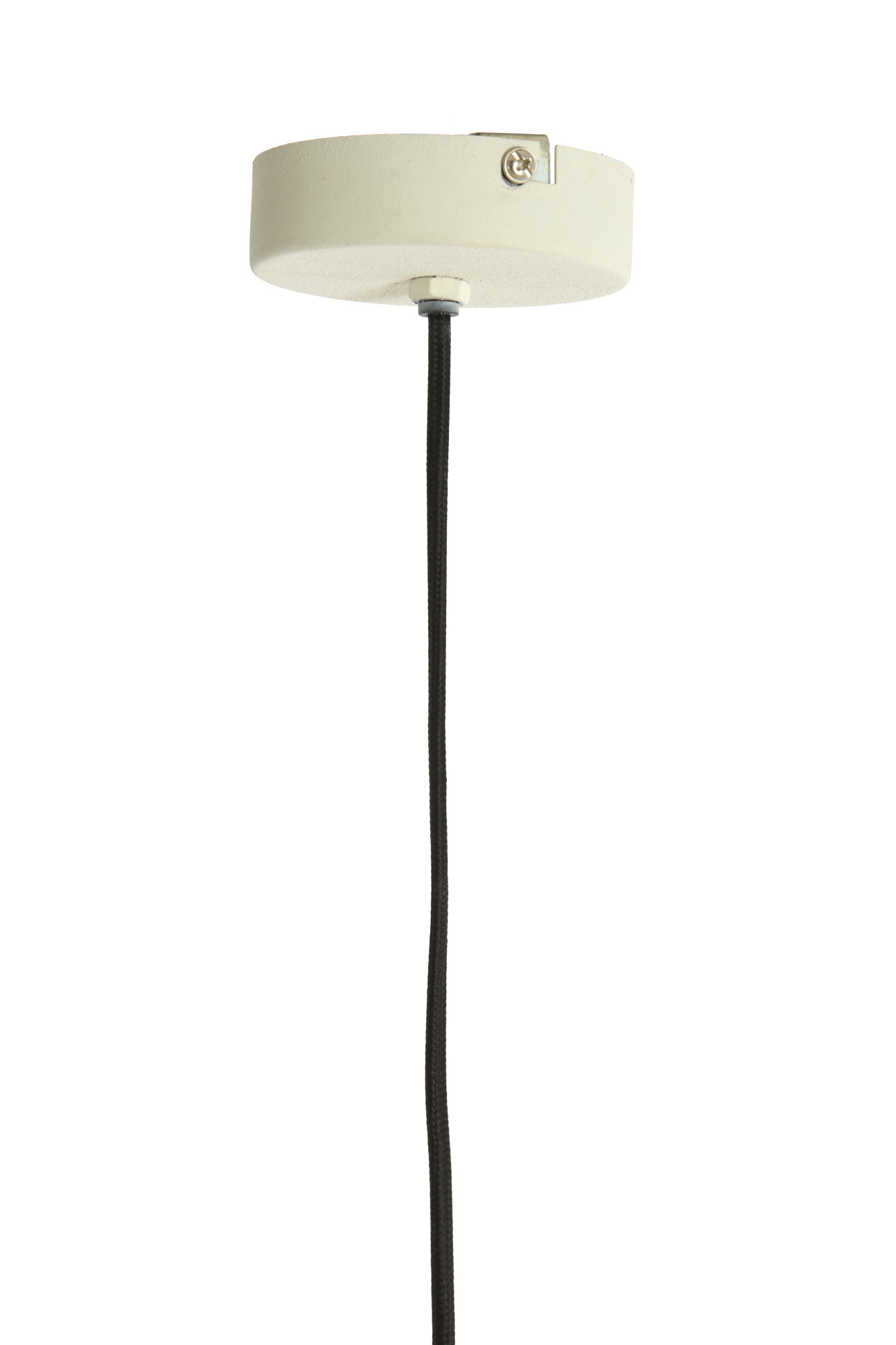 Suspension demi-ronde blanche moderne Light & Living Kylie – Image 6