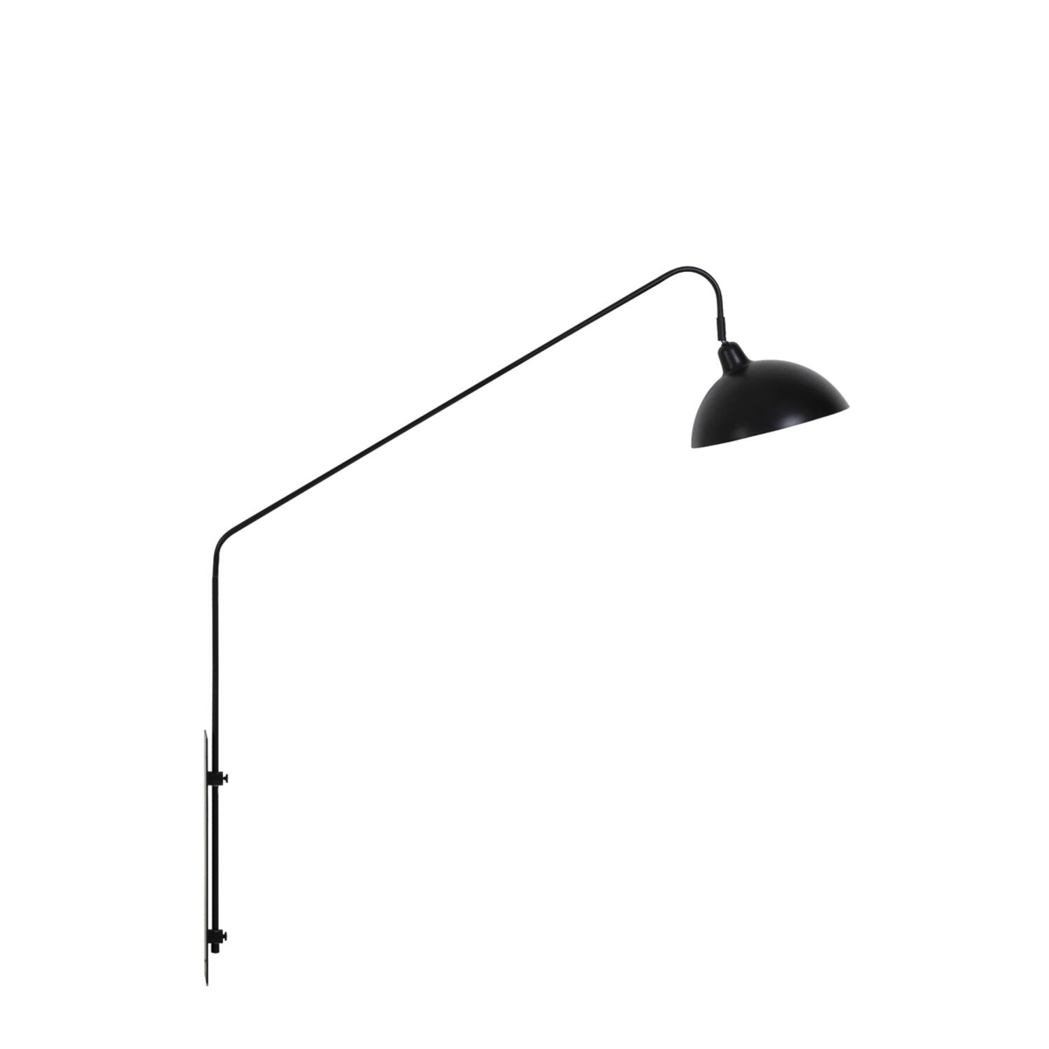 Applique murale noire avec bras long Light & Living Orion