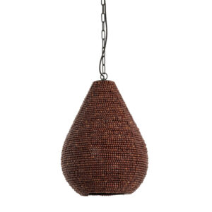 Suspension avec perles marron Light & Living Kabinda