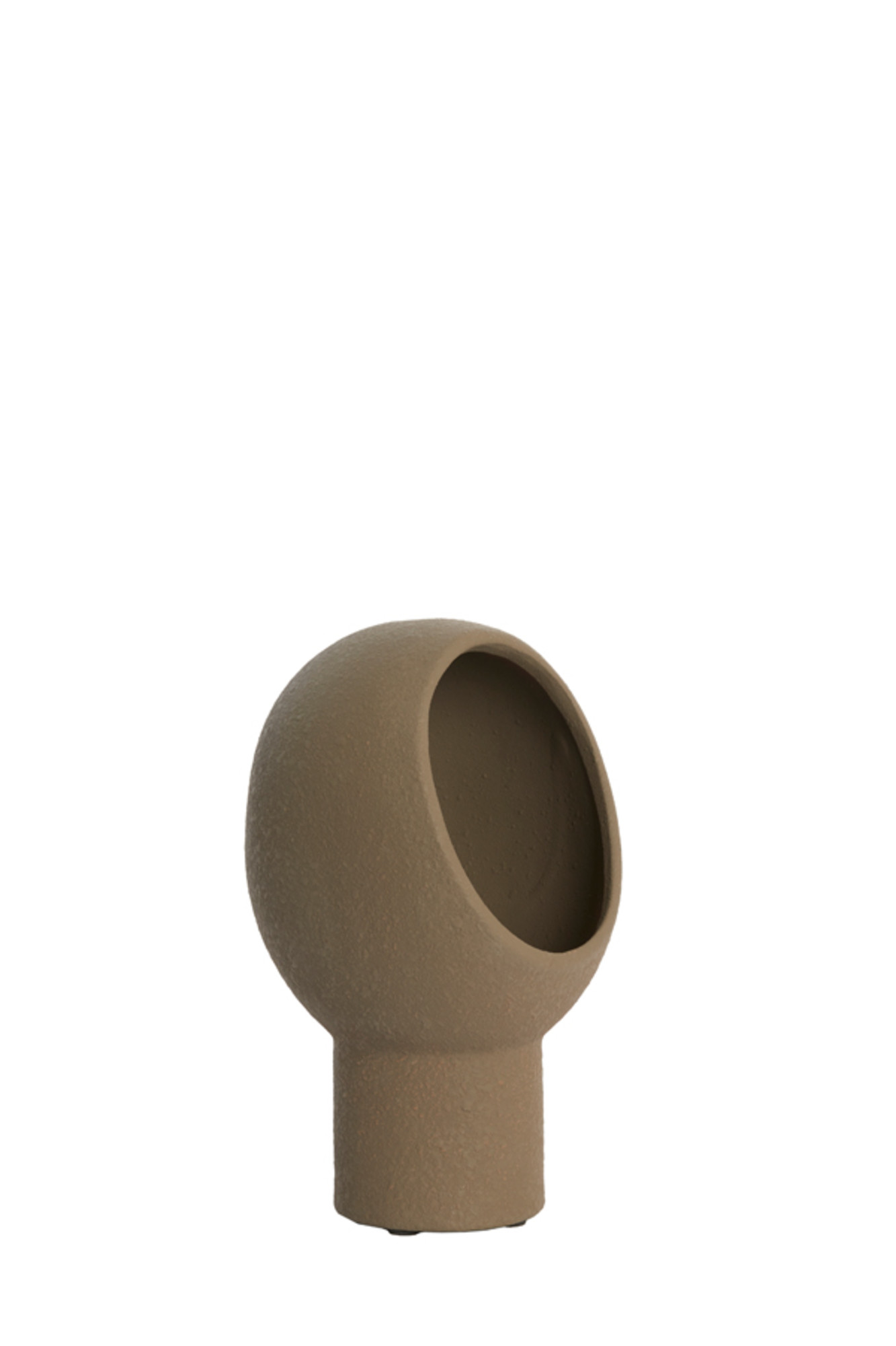 Lampe de table Light & Living Monk avec abat-jour sculptural brun – Image 2