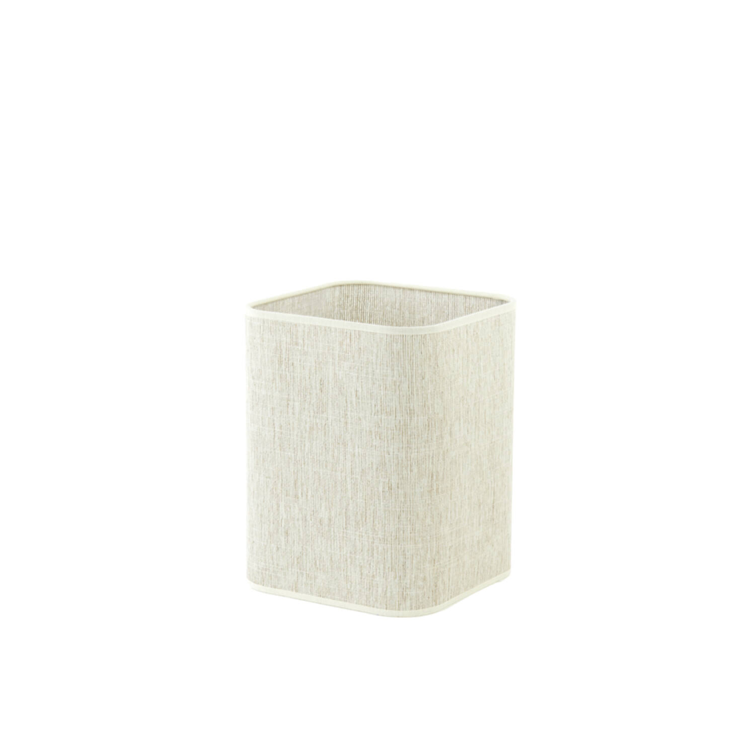 Abat-jour carré beige texture Light & Living Breska