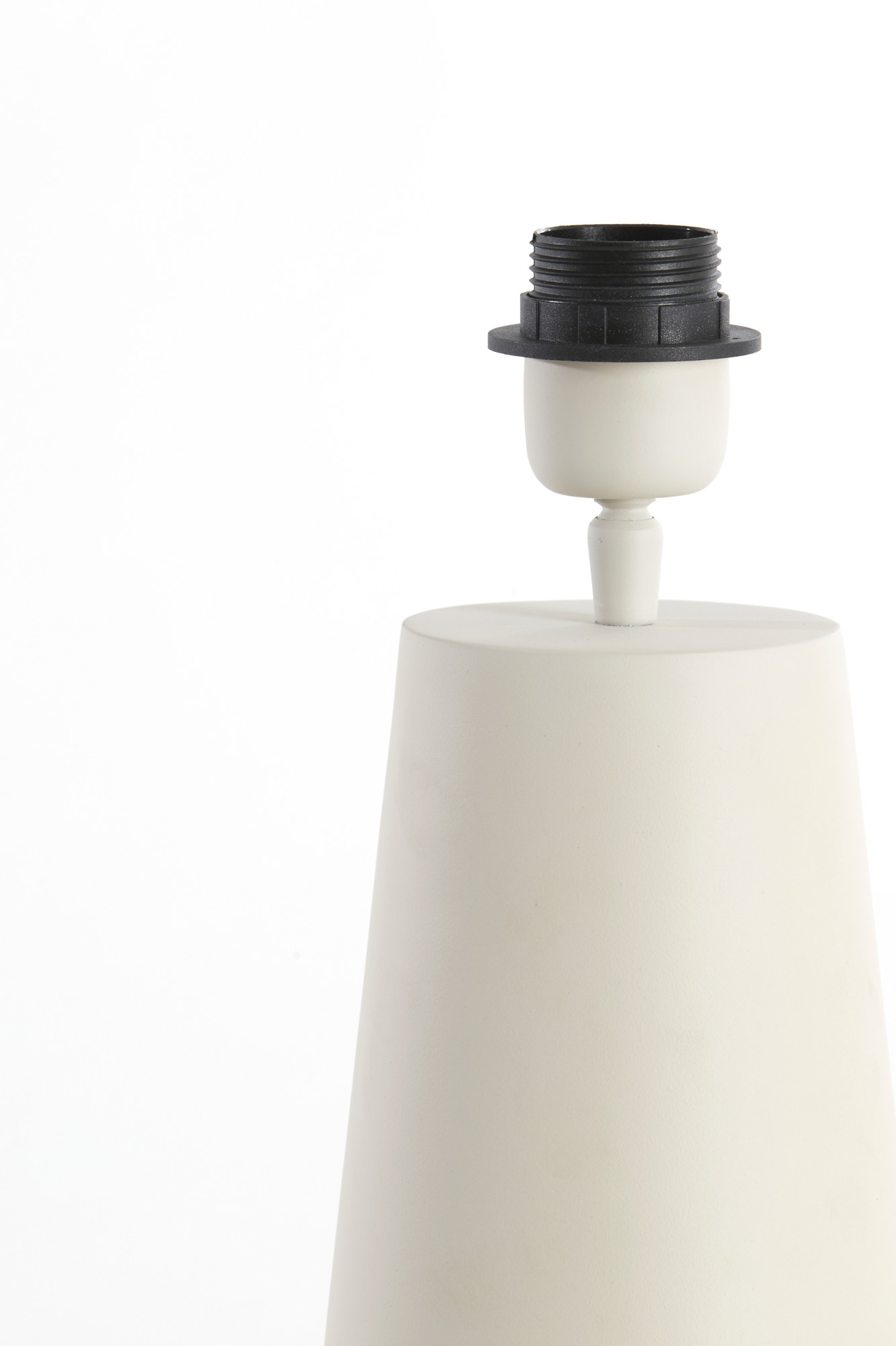 Lampe de table cylindrique blanche Light & Living Yelos – Image 7