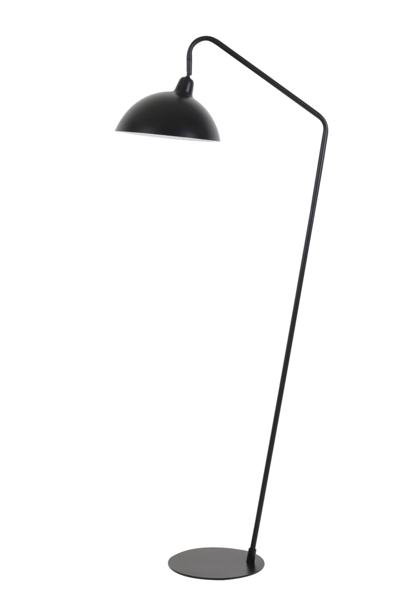 Lampe sur pied en métal noir Light & Living Orion – Image 2