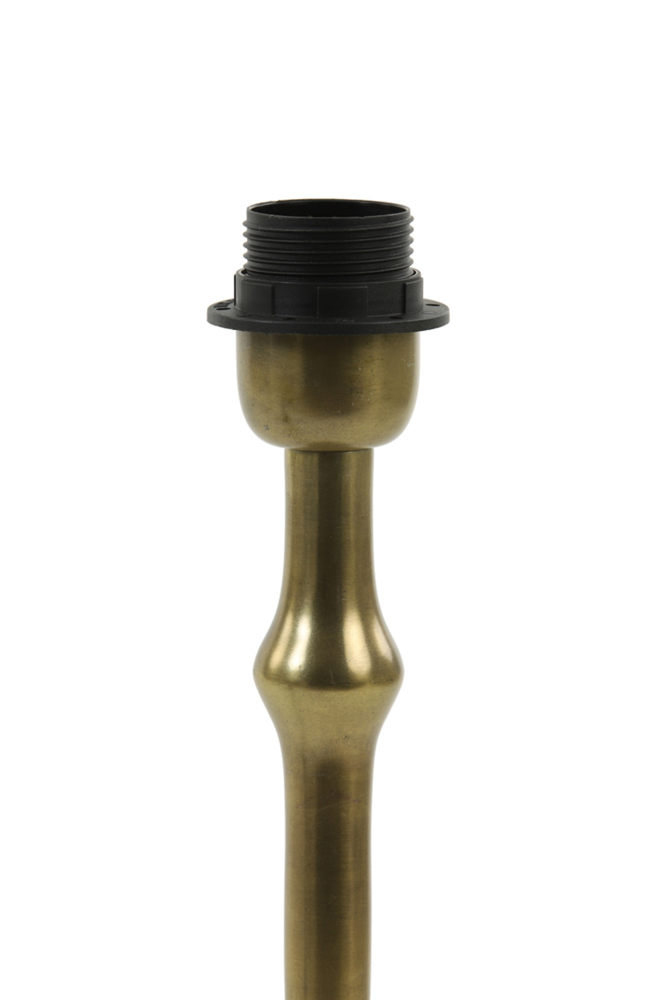 Piedestal de lampe antique en laiton Light & Living Semut – Image 3