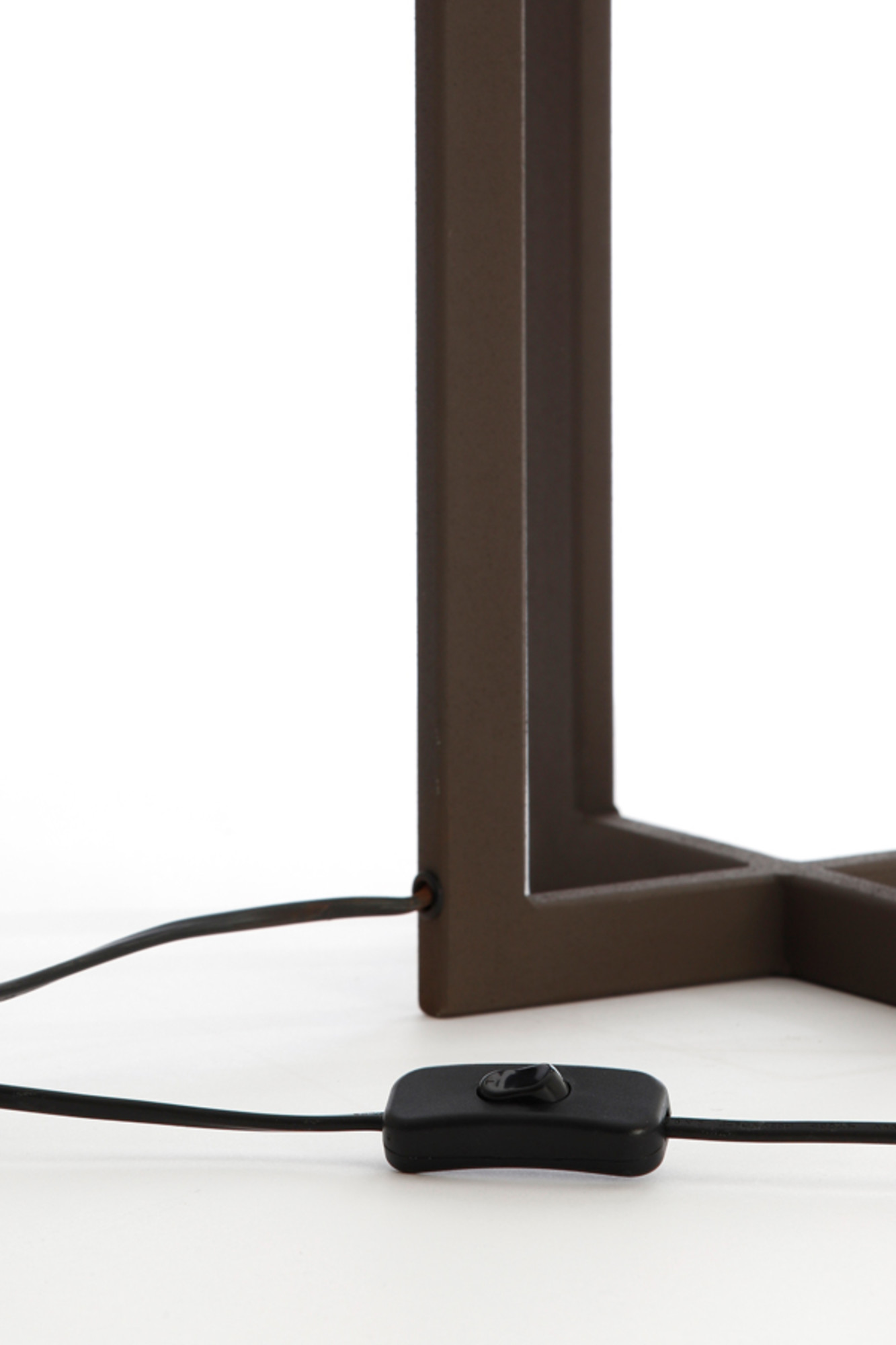 Socle de lampe carré noir Light & Living Mace – Image 7