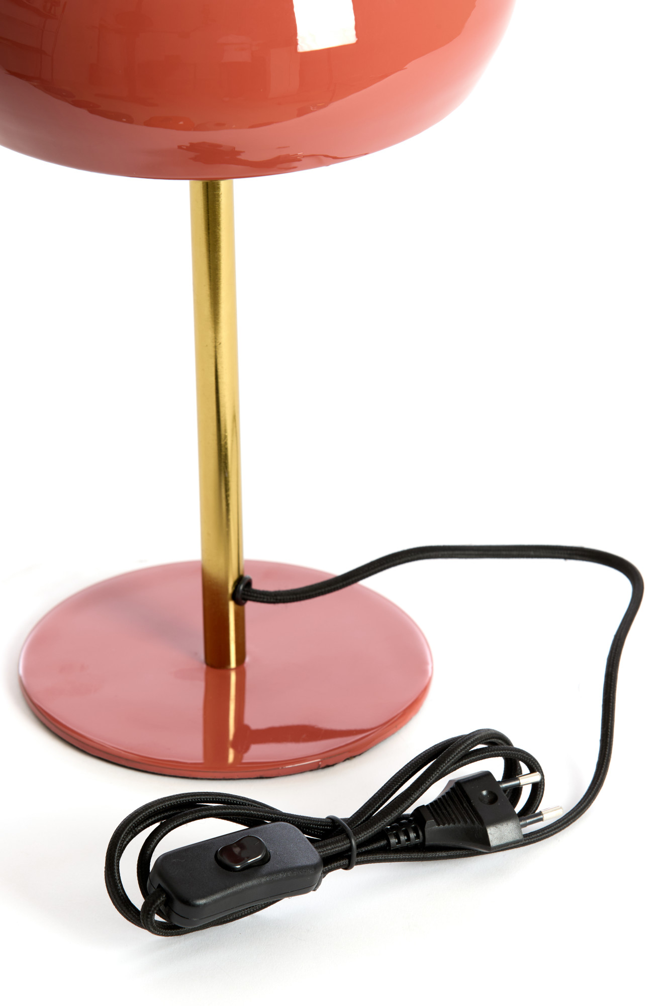 Lampe de table en cuivre brillant Light & Living Surin – Image 5