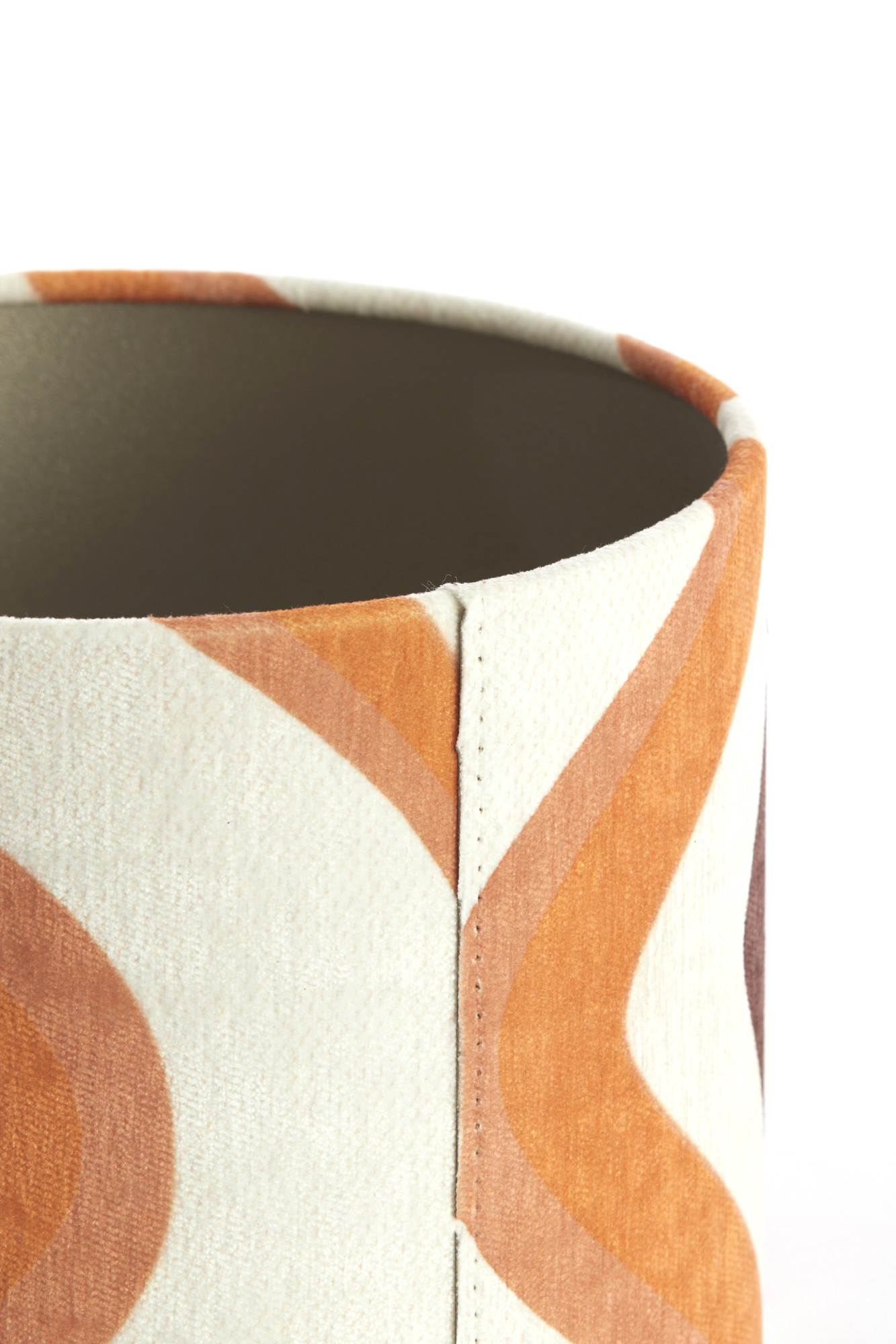 Abat-jour en tissu à motif rétro Light & Living Cookie – Image 5