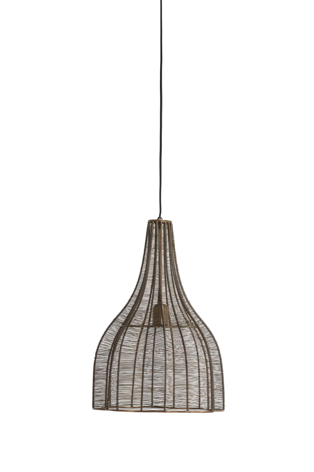 Suspension industrielle en fil métallique Light & Living Mariama – Image 2