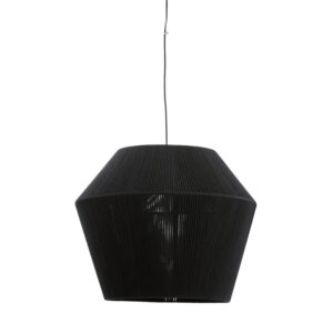 Suspension hexagonale noire Light & Living Agaro
