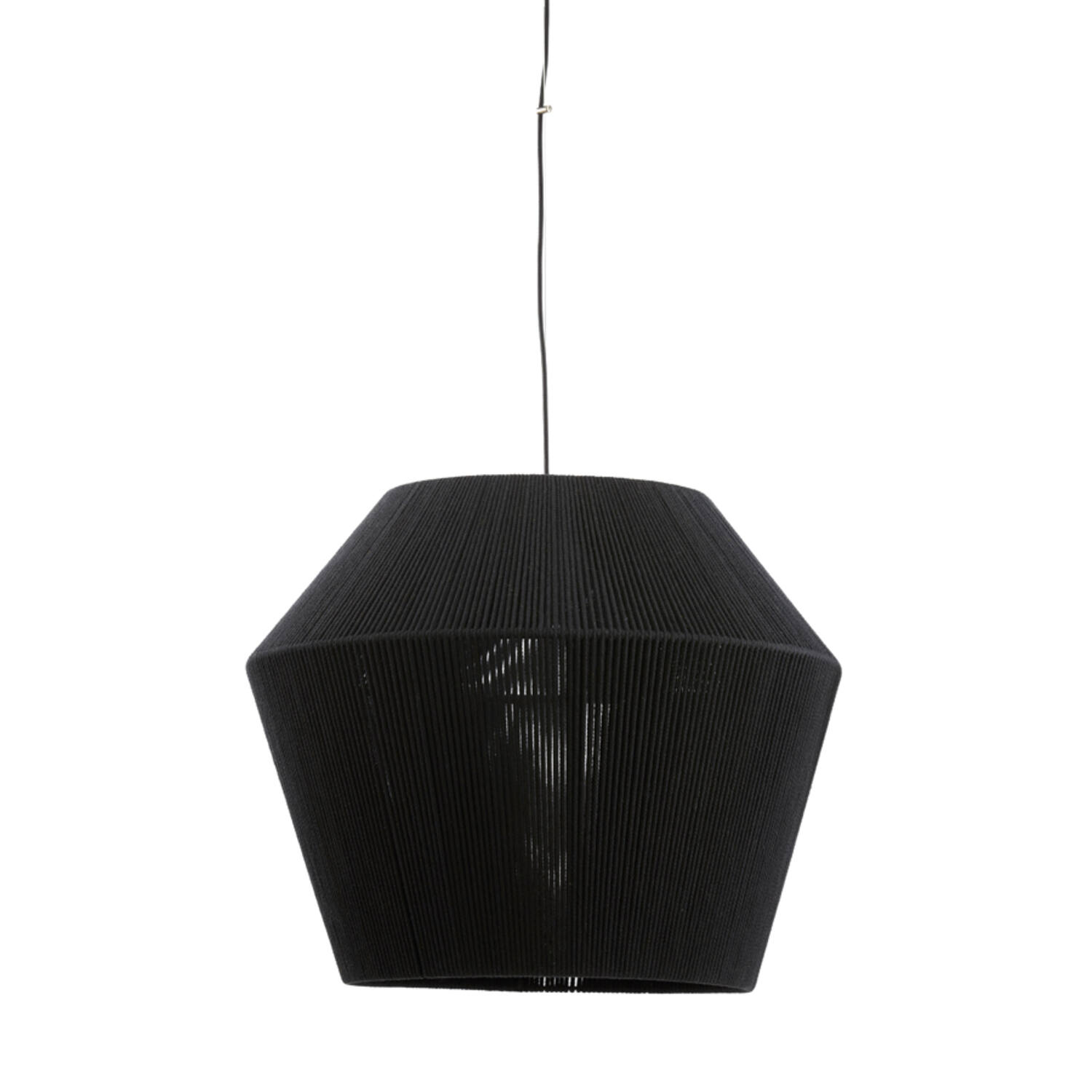 Suspension hexagonale noire Light & Living Agaro