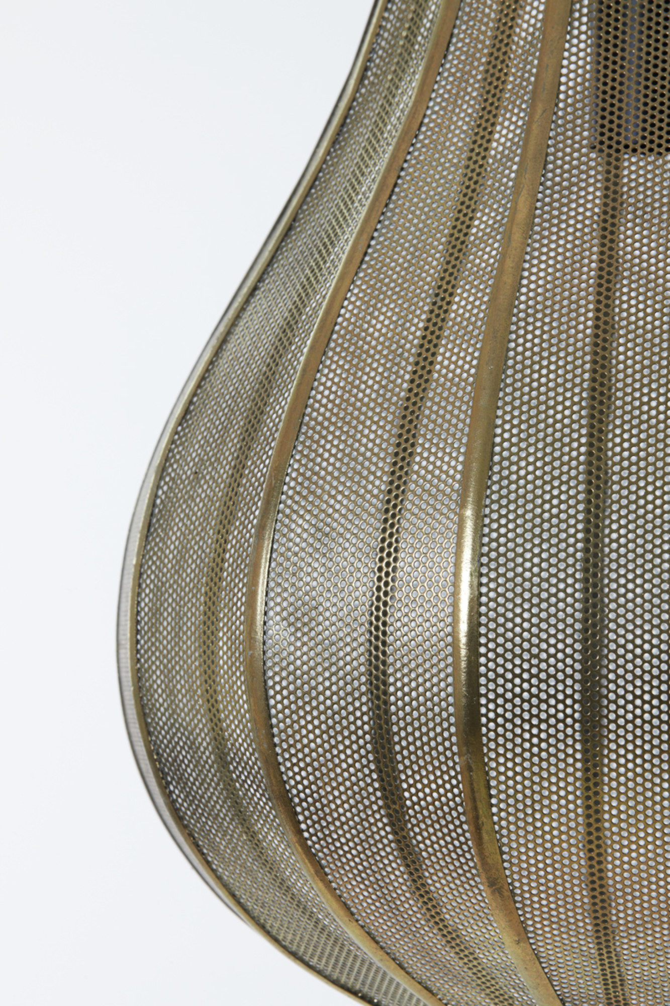 Suspension en métal doré Light & Living Micha – Image 6