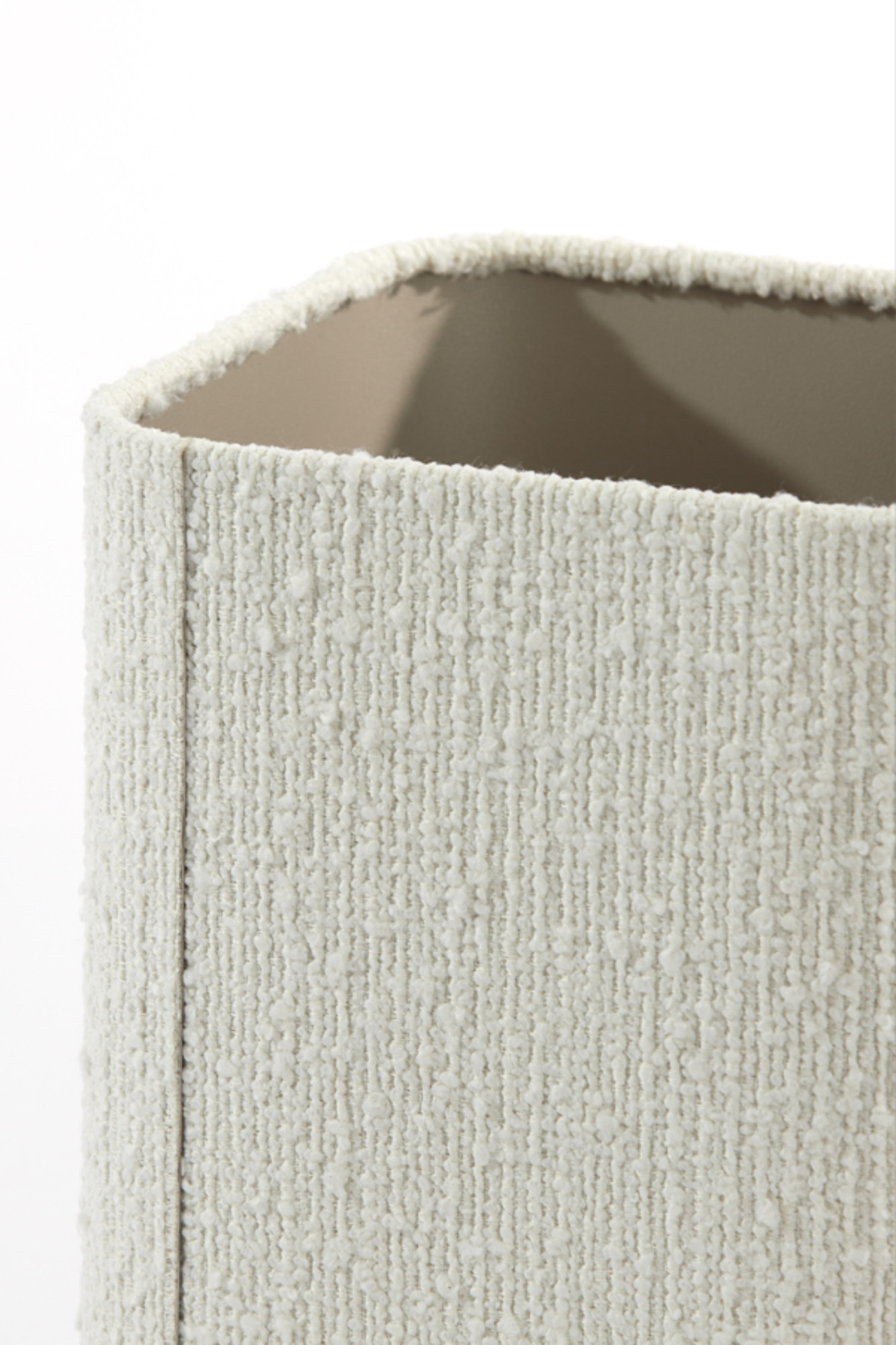 Abat-jour carré couleur crème Light & Living Bolero – Image 5