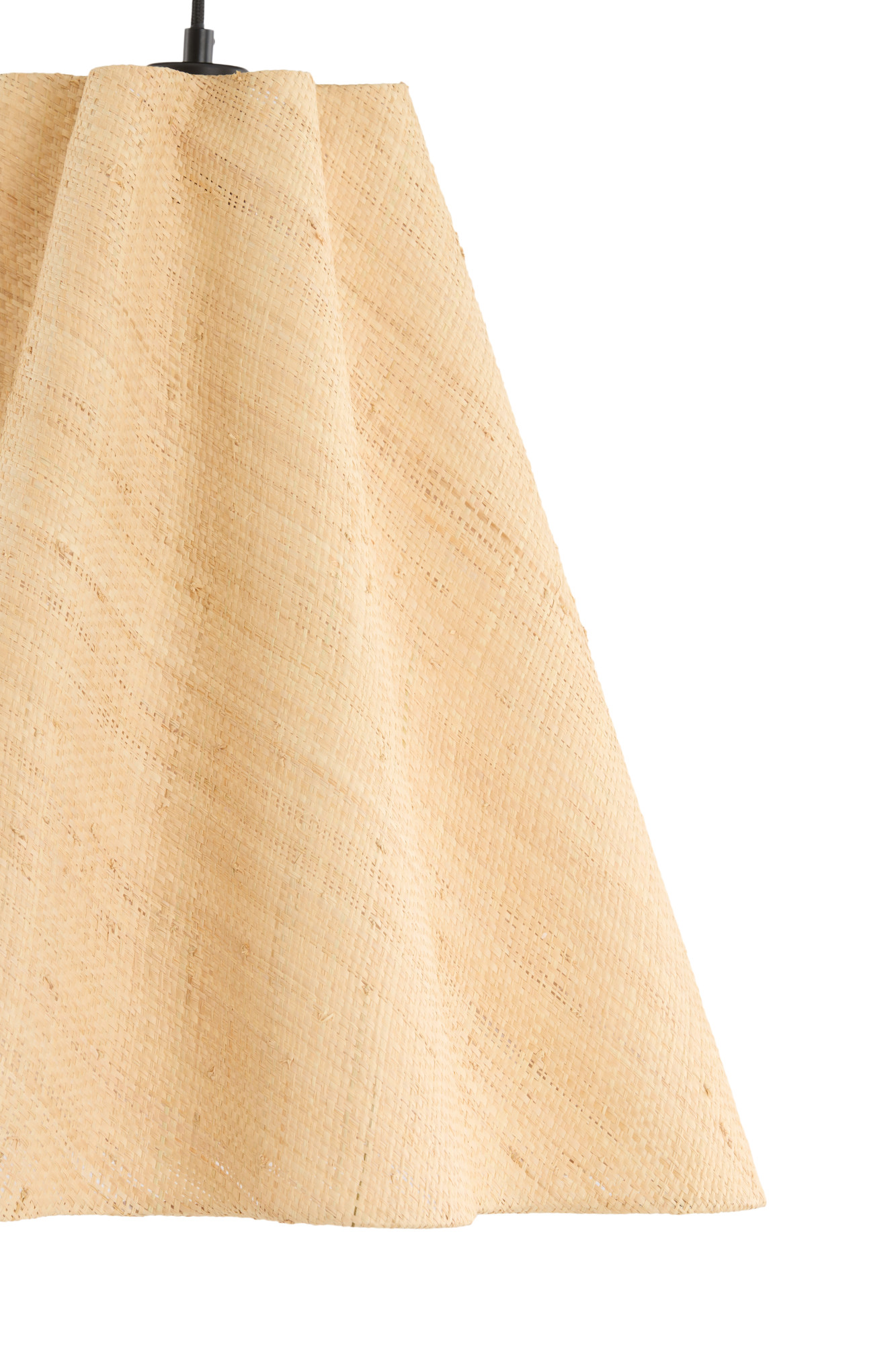 Suspension beige en forme de cône Light & Living Bezaha – Image 3