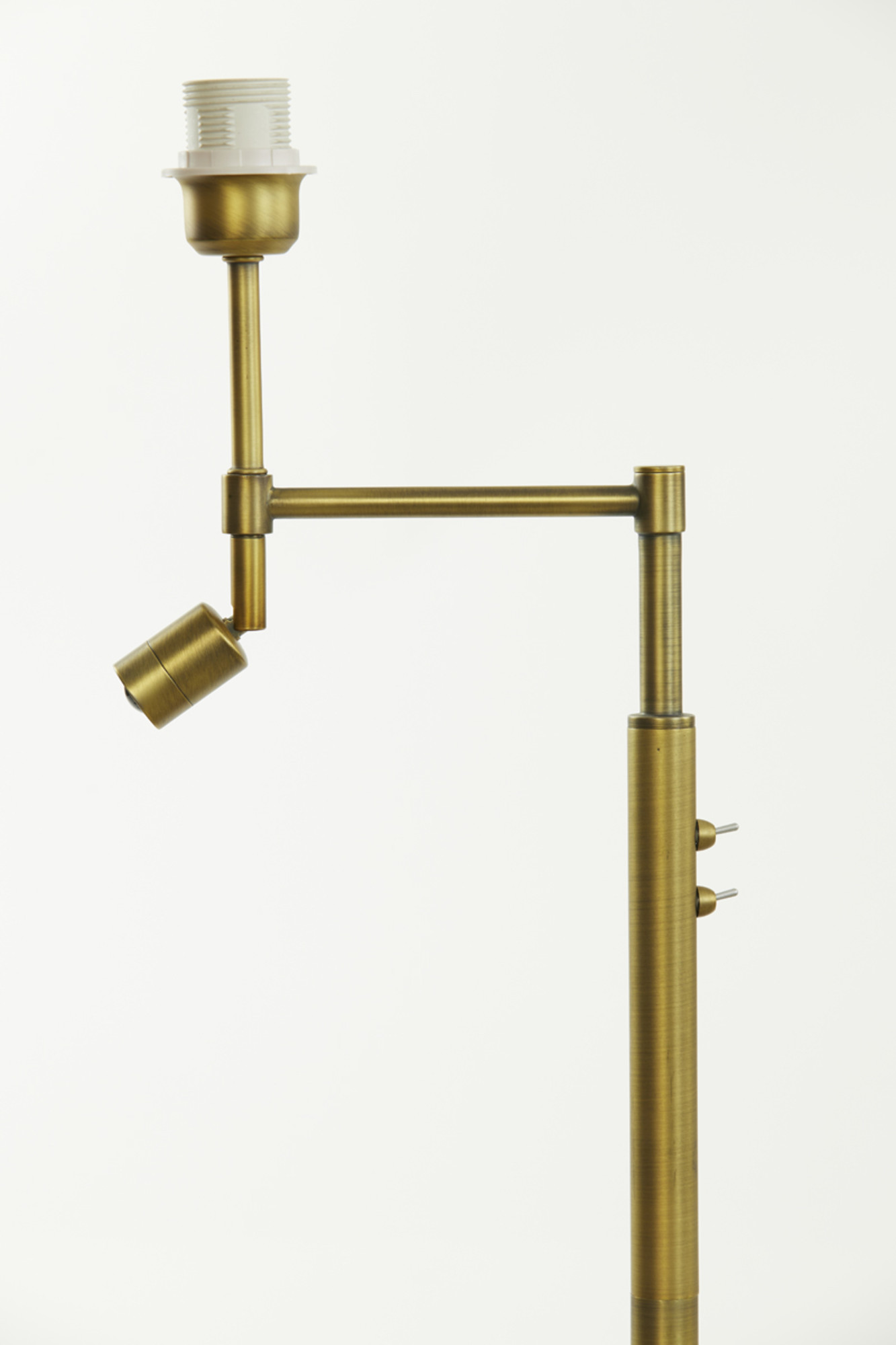 Lampadaire classique bronze avec liseuse Light & Living Montana – Image 6