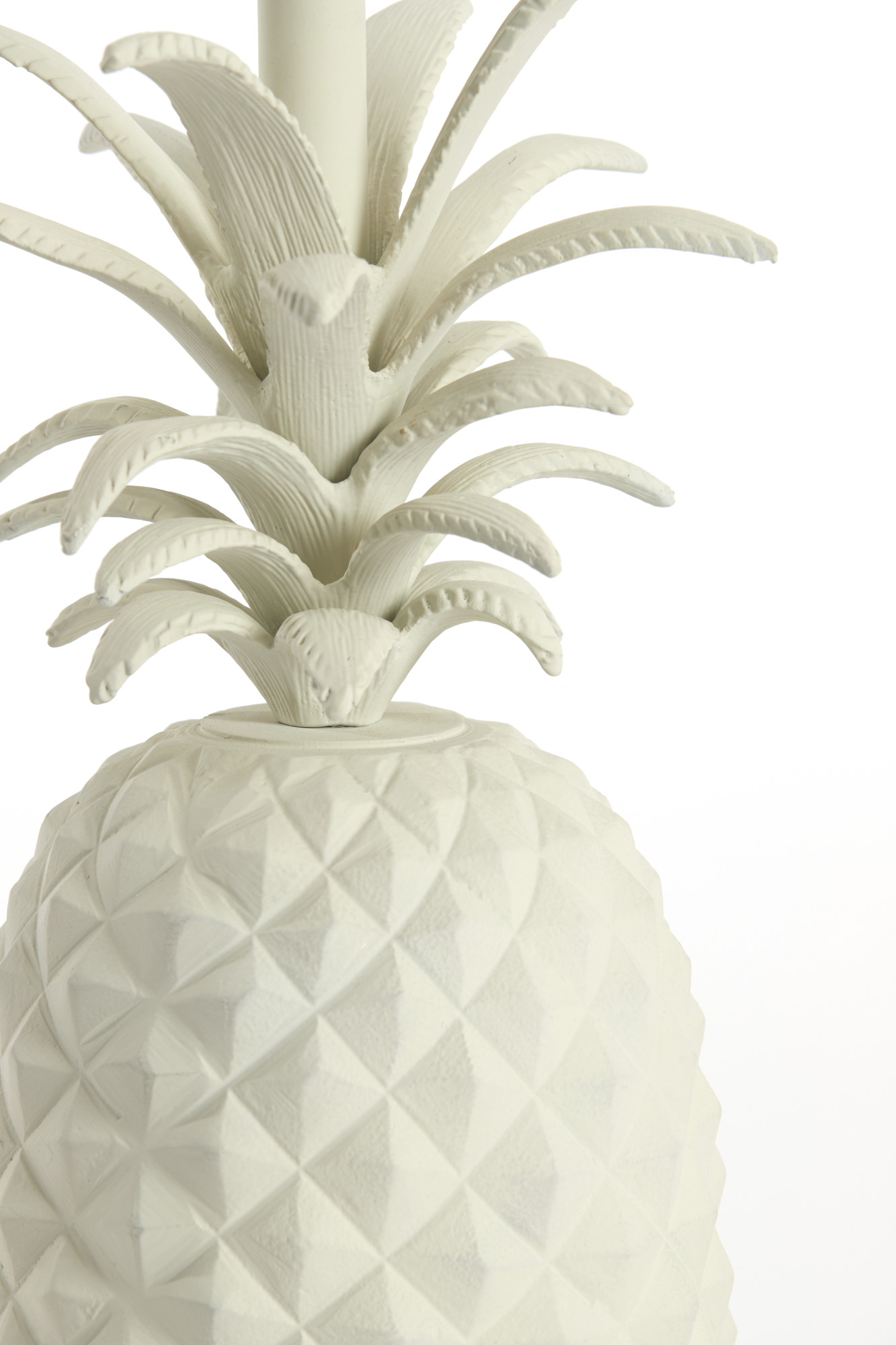 Socle de lampe ananas blanc pastel Light & Living Pineapple – Image 4
