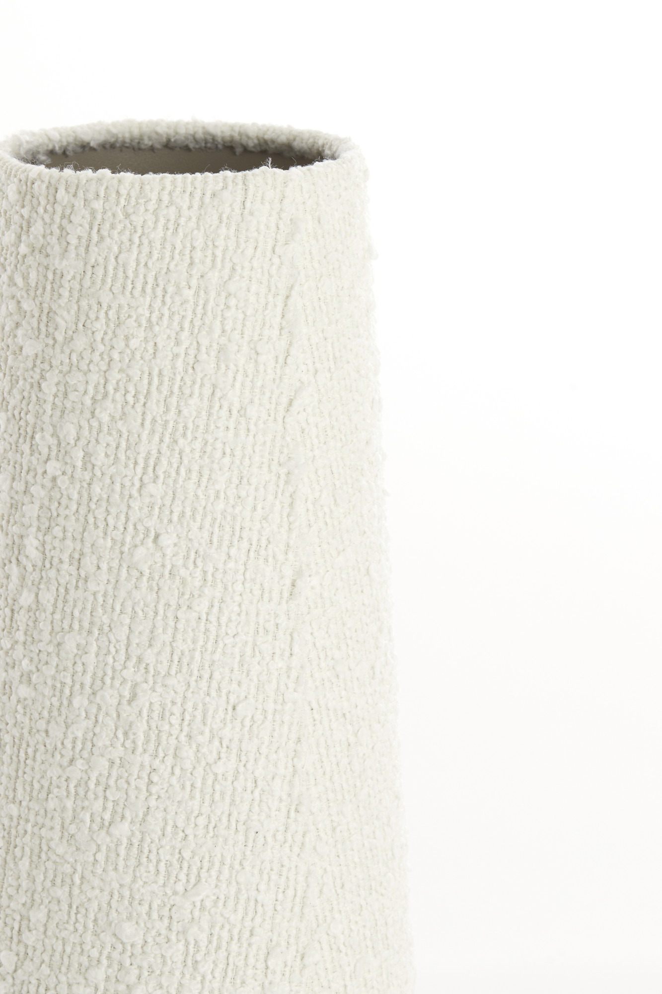 Abat-jour en tissu couleur ivoire Light & Living Oruro – Image 4