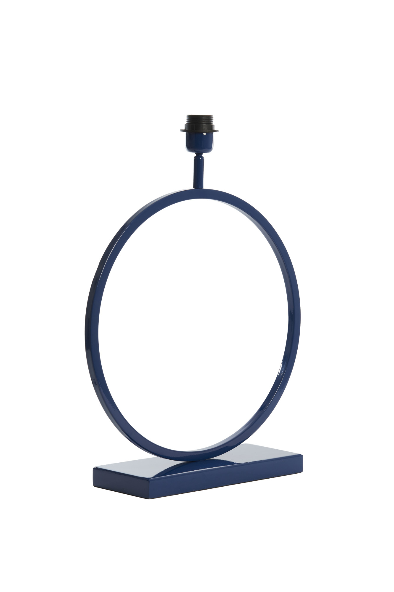 Socle de lampe ronde bleue Light & Living Liva – Image 3