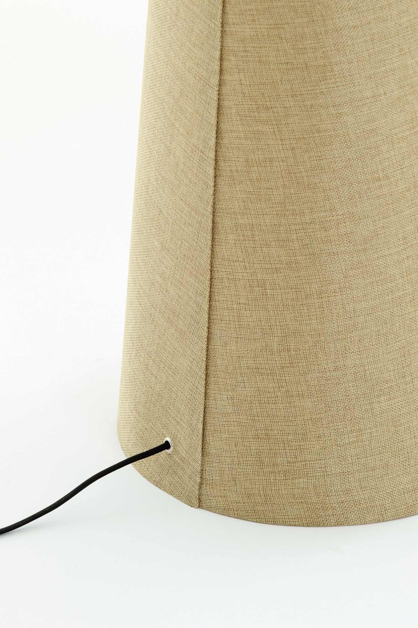 Lampadaire chaleureux avec abat-jour beige Light & Living Micky – Image 5