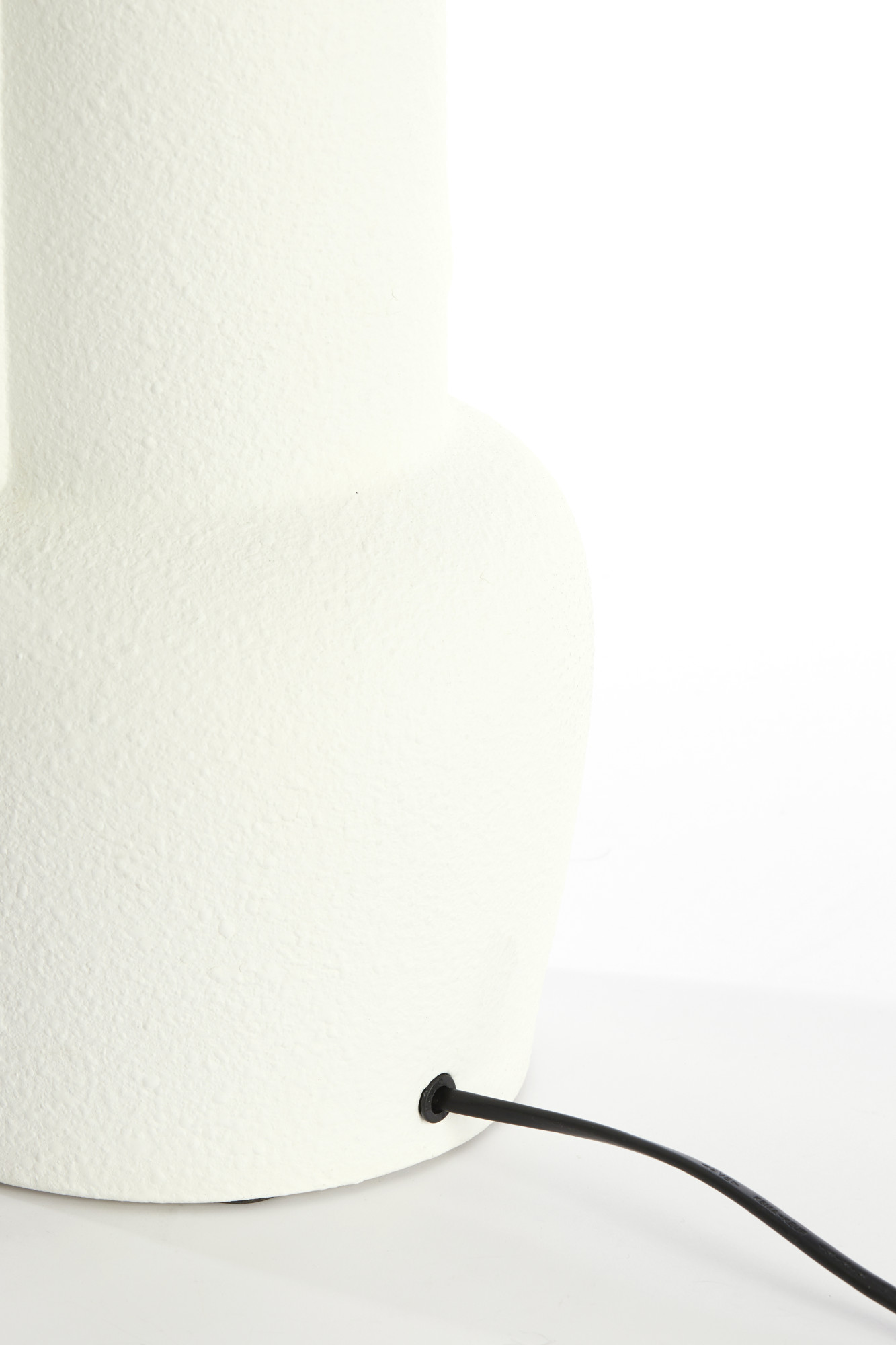 piètement de lampe moderne blanc Light & Living Mataram – Image 6