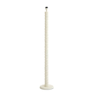 Piedestal de lampe blanche au design moderne Light & Living Akti