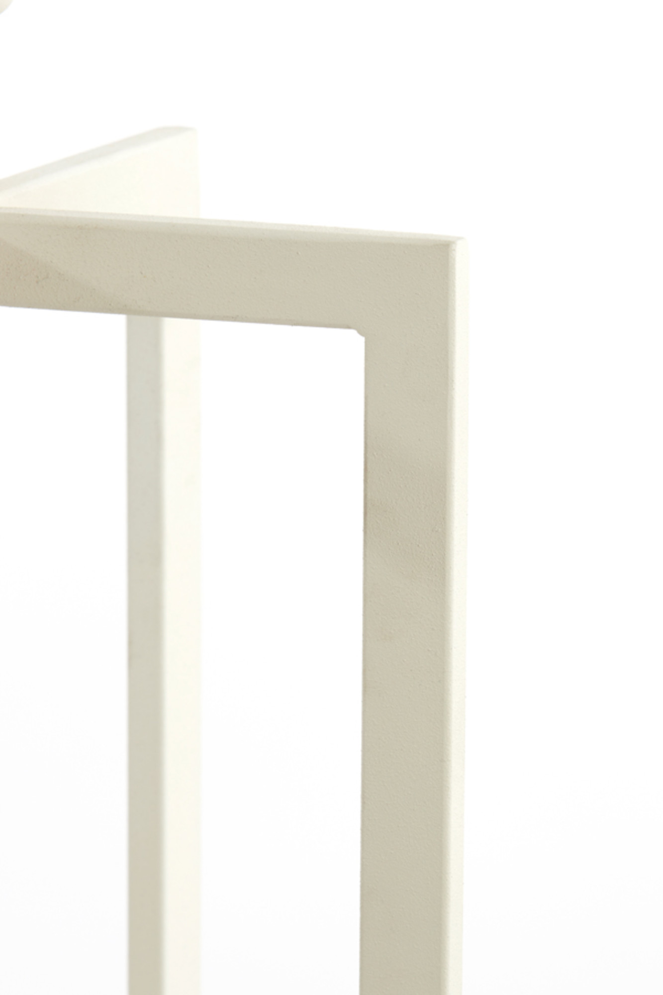 Socle de lampe longue carrée blanche Light & Living Mace – Image 6