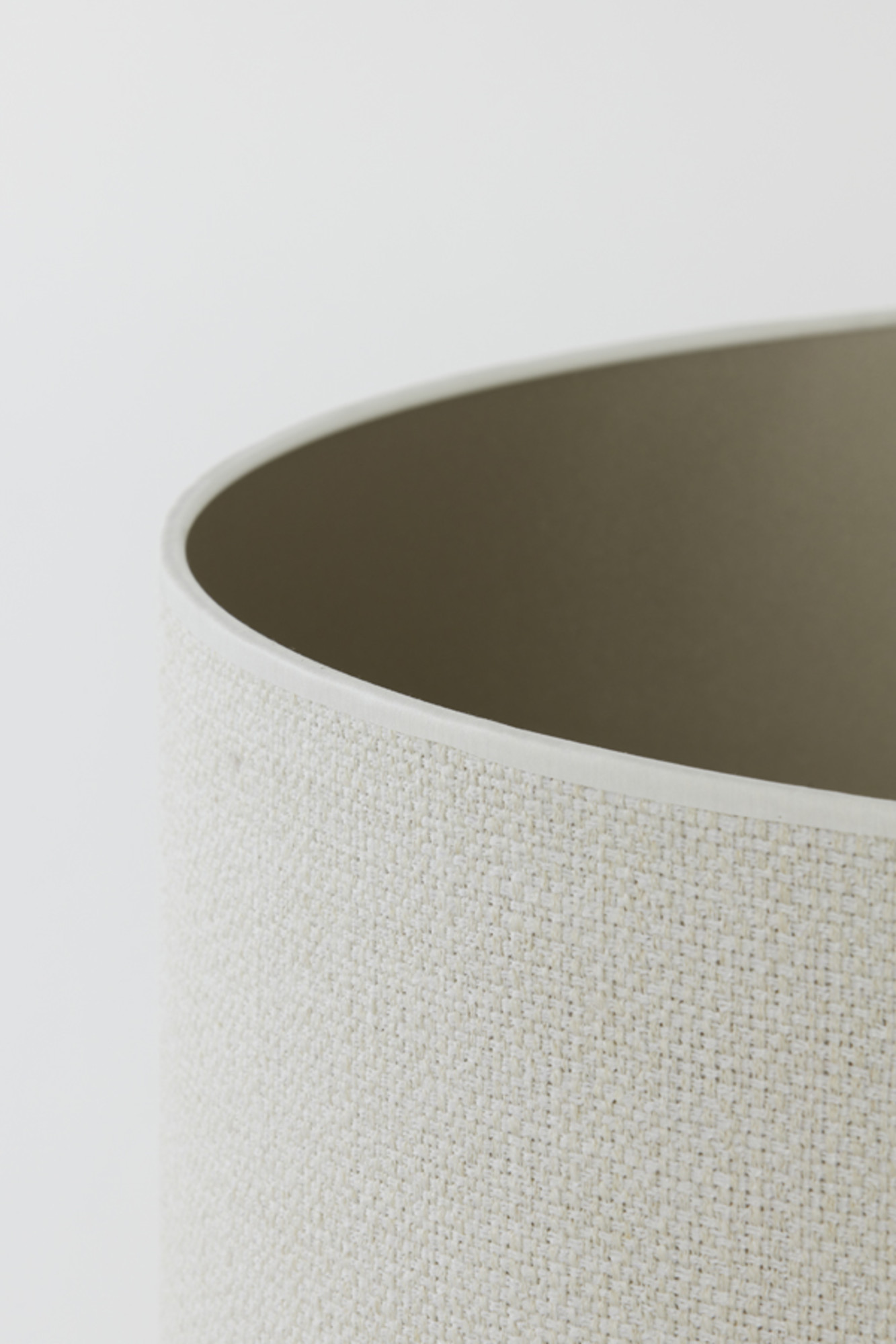 Abat-jour en tissu gris clair Light & Living Saverna – Image 5