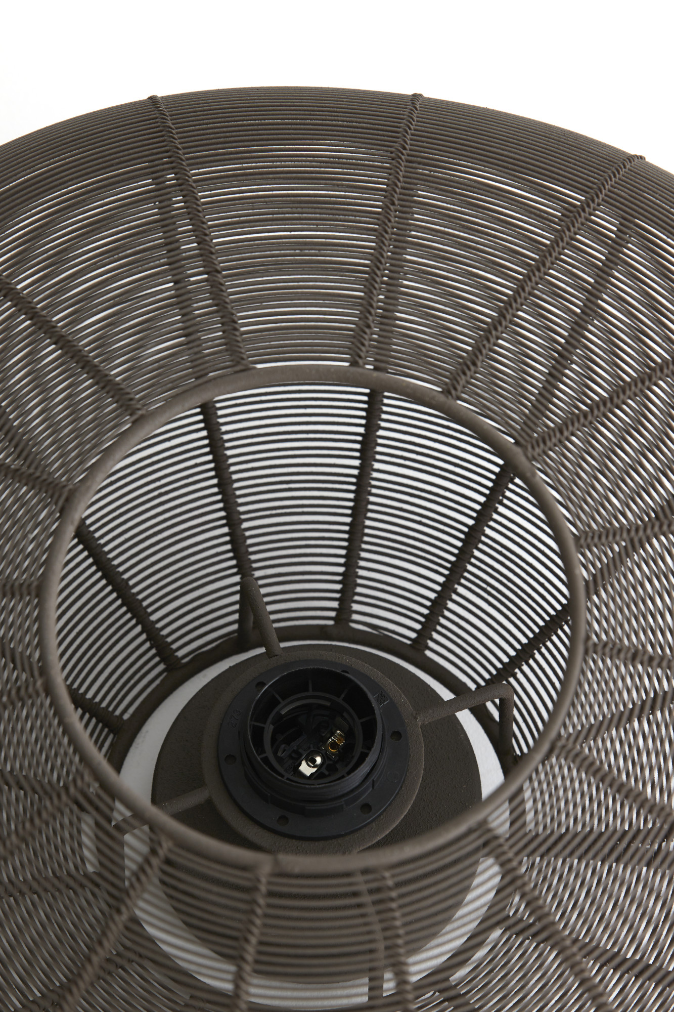 Suspension ronde en fil noir Light & Living Bahoto – Image 7