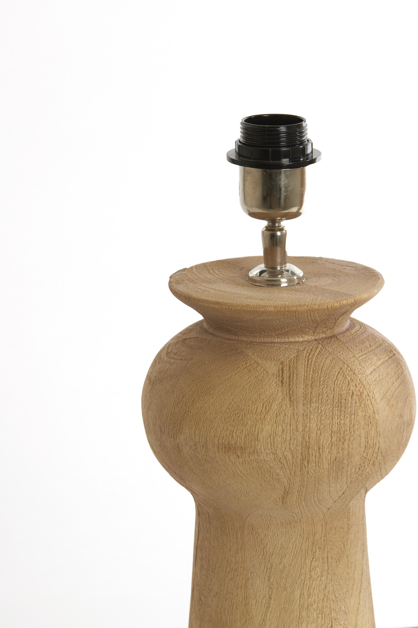 Socle de lampe en bois naturel Light & Living Baglio – Image 3