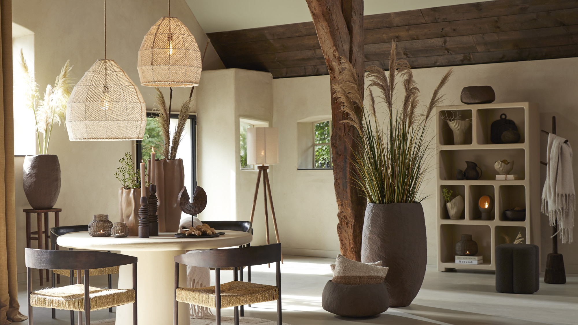 Suspension naturelle au tressage épais Light & Living Makassar – Image 4