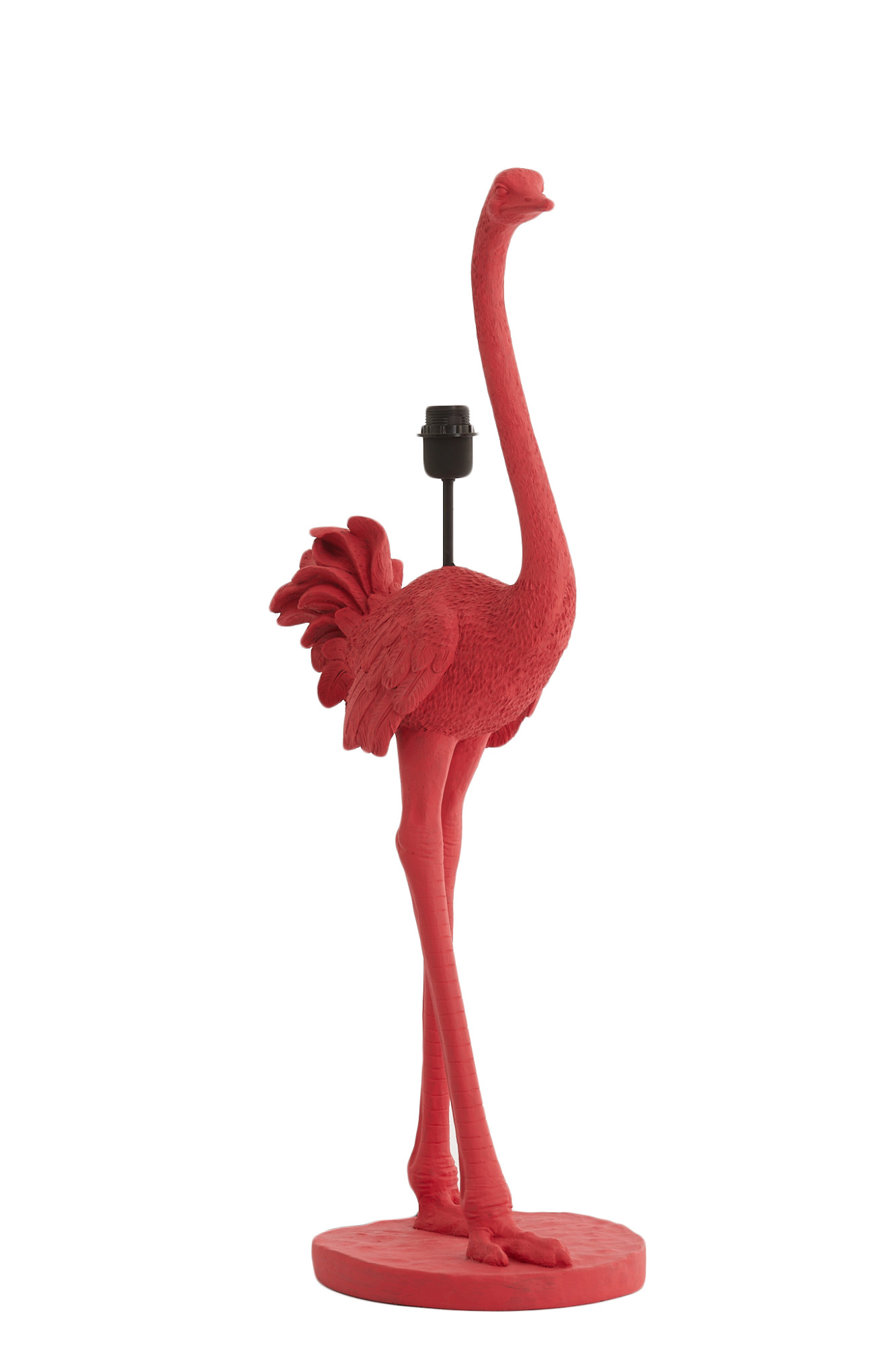 Pied de lampe autruche rose Light & Living Ostrich – Image 3