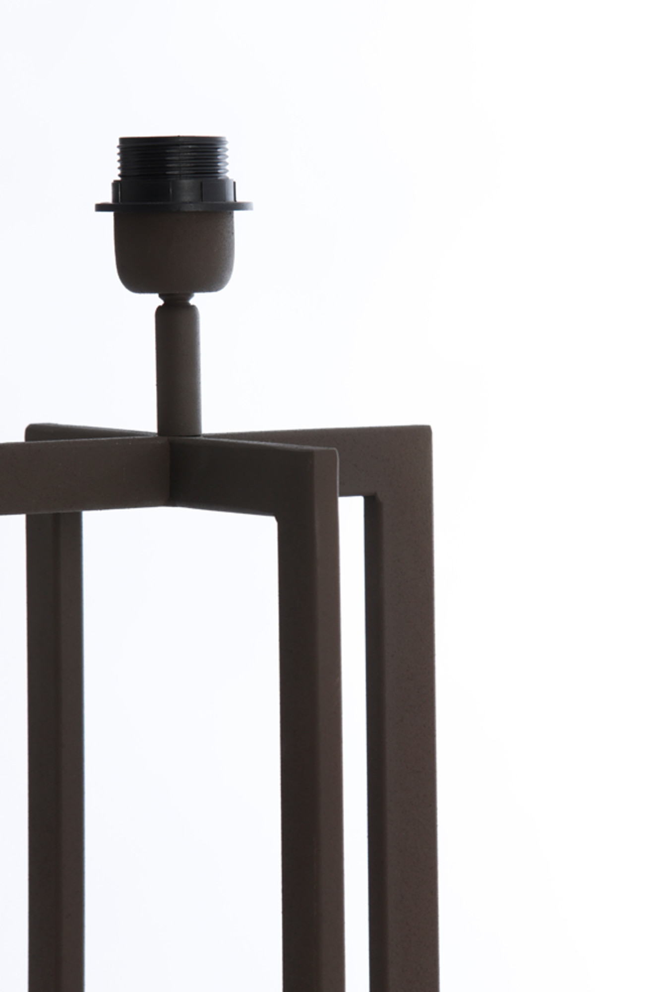 Socle de lampe carré noir Light & Living Mace – Image 5