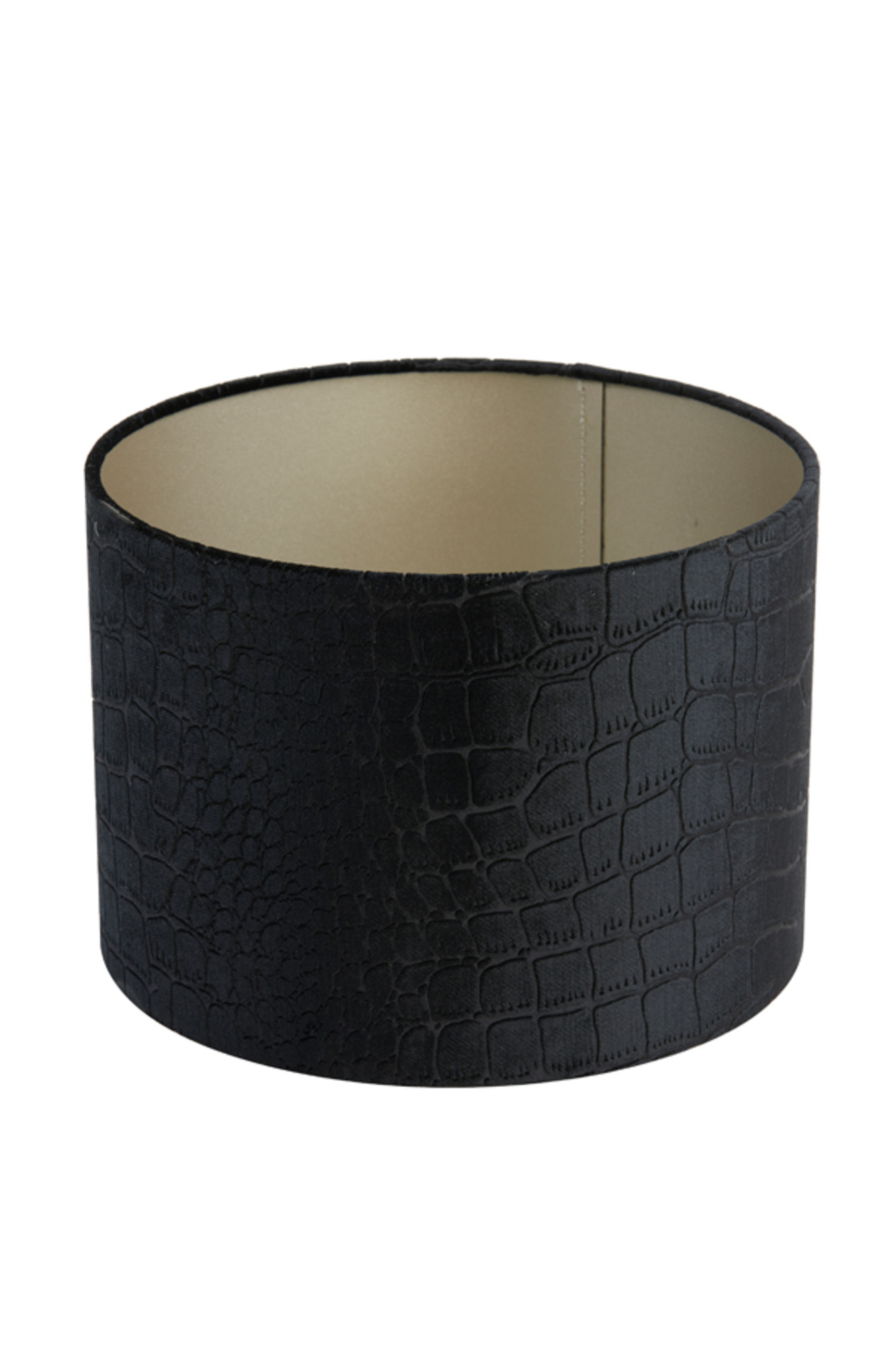 Abat-jour noir imprimé crocodile Light & Living Praya – Image 3