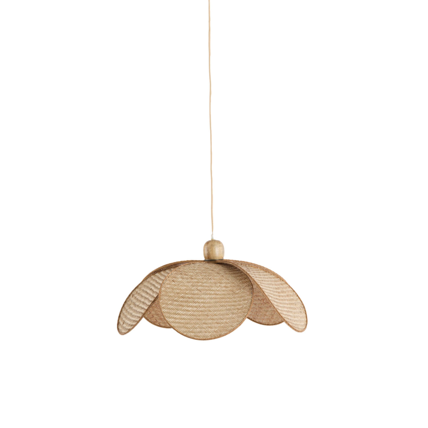 Suspension en rotin au style naturel Light & Living Lavrio