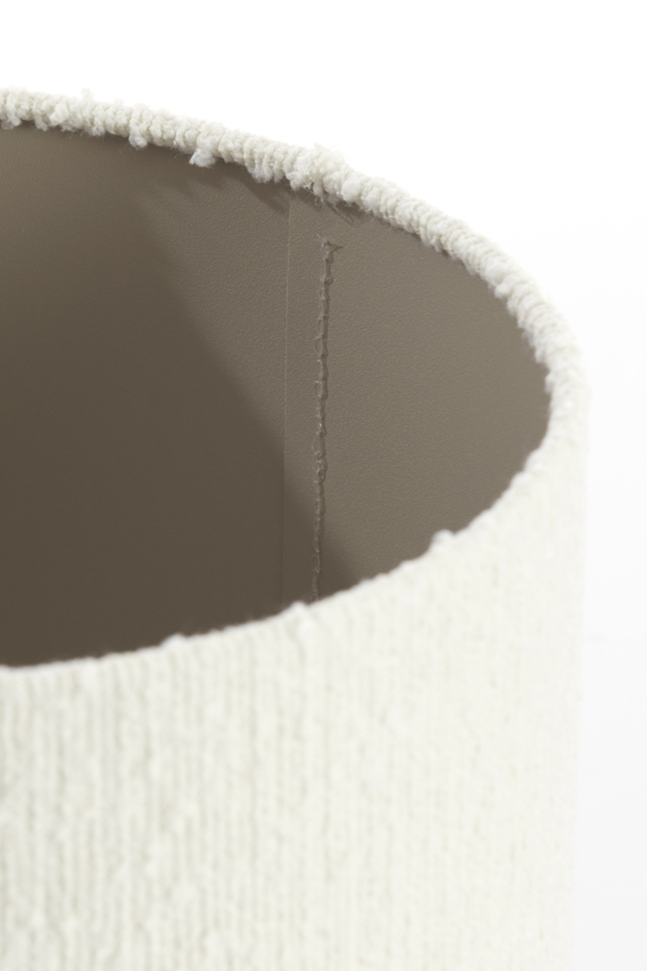 Abat-jour en lin couleur crème Light & Living Bolero – Image 9