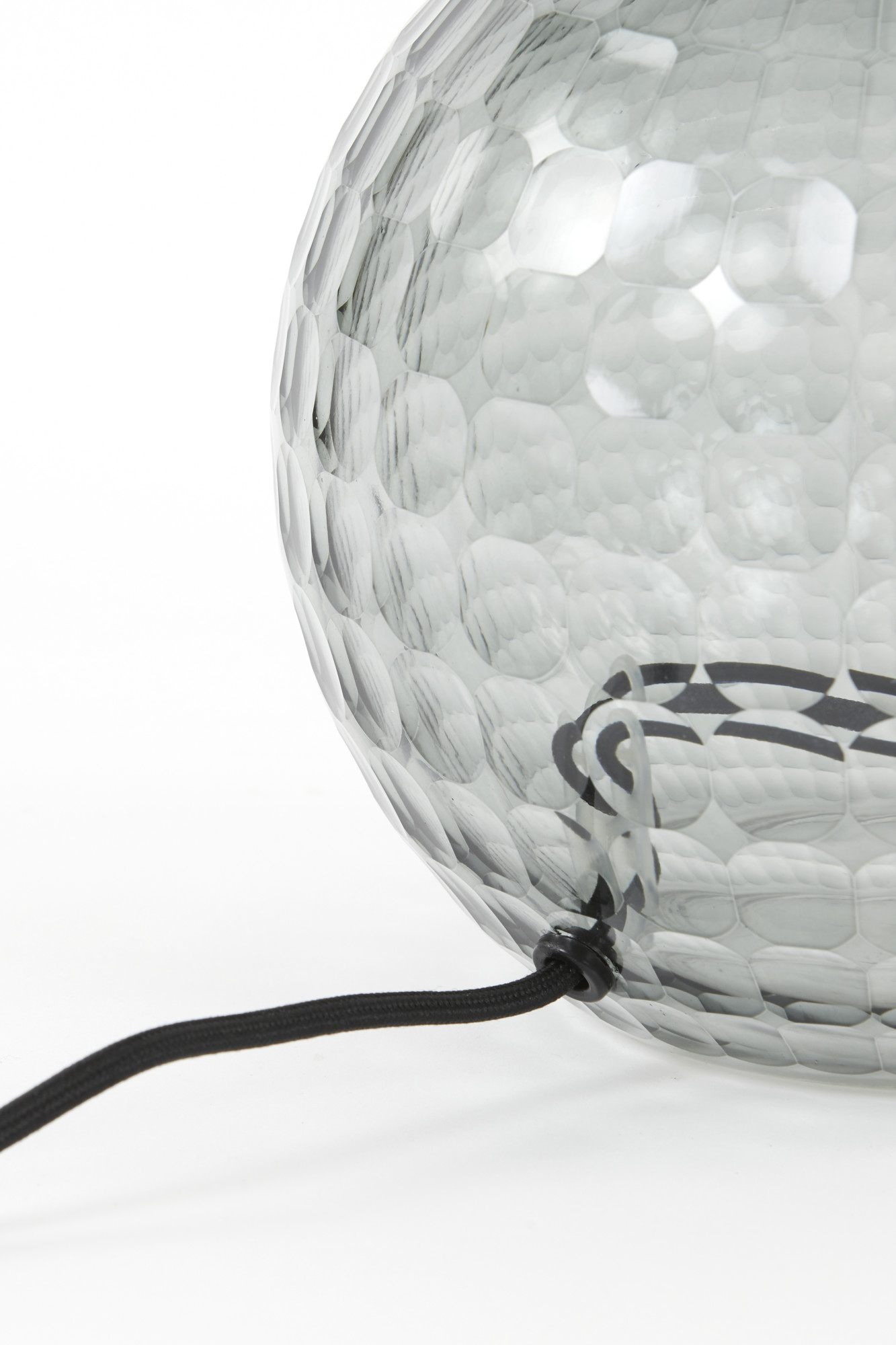 Pied de lampe en verre en forme de boule Light & Living Taiki – Image 4
