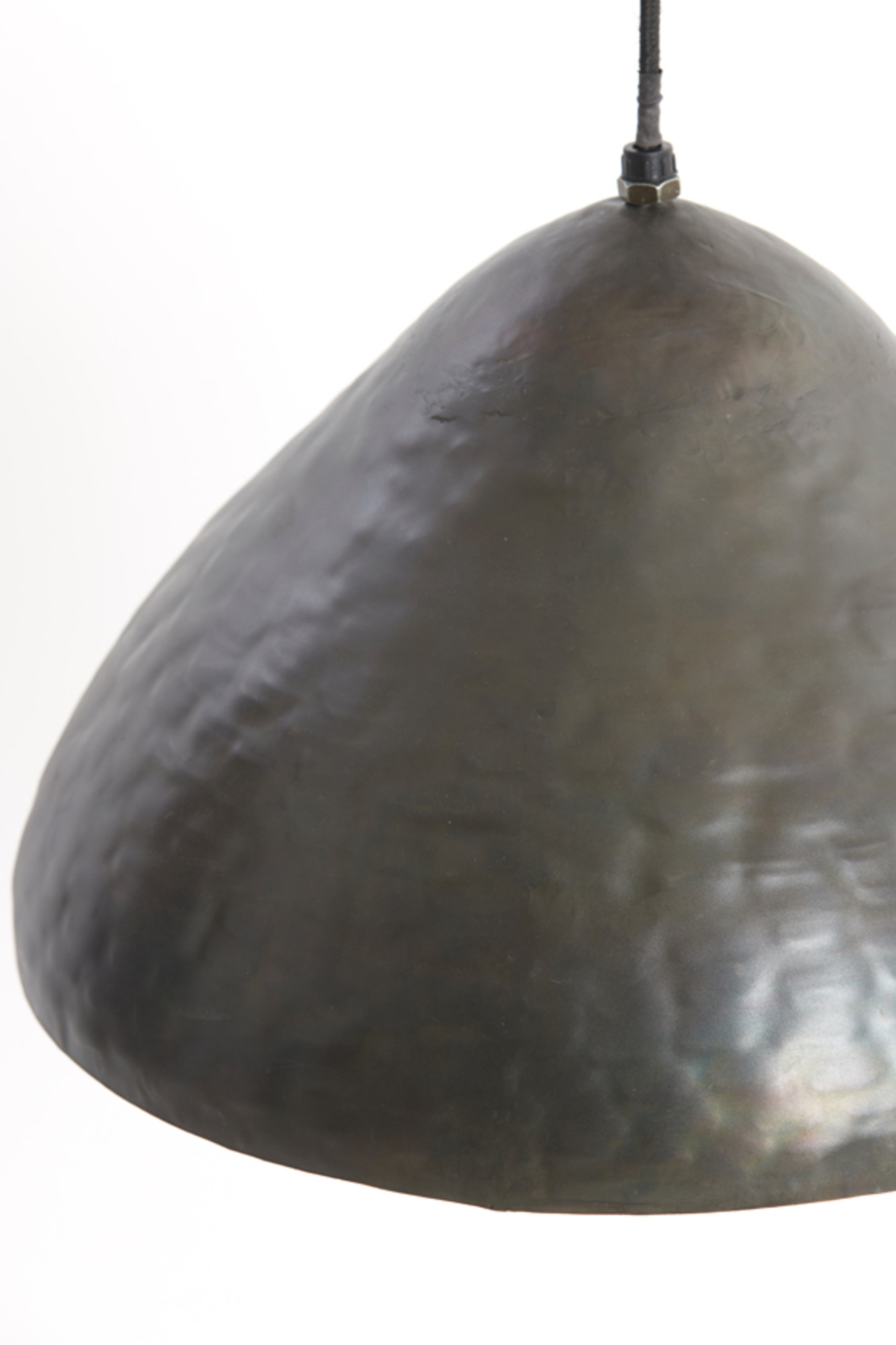 Suspension en métal noir mat Light & Living Elimo – Image 4