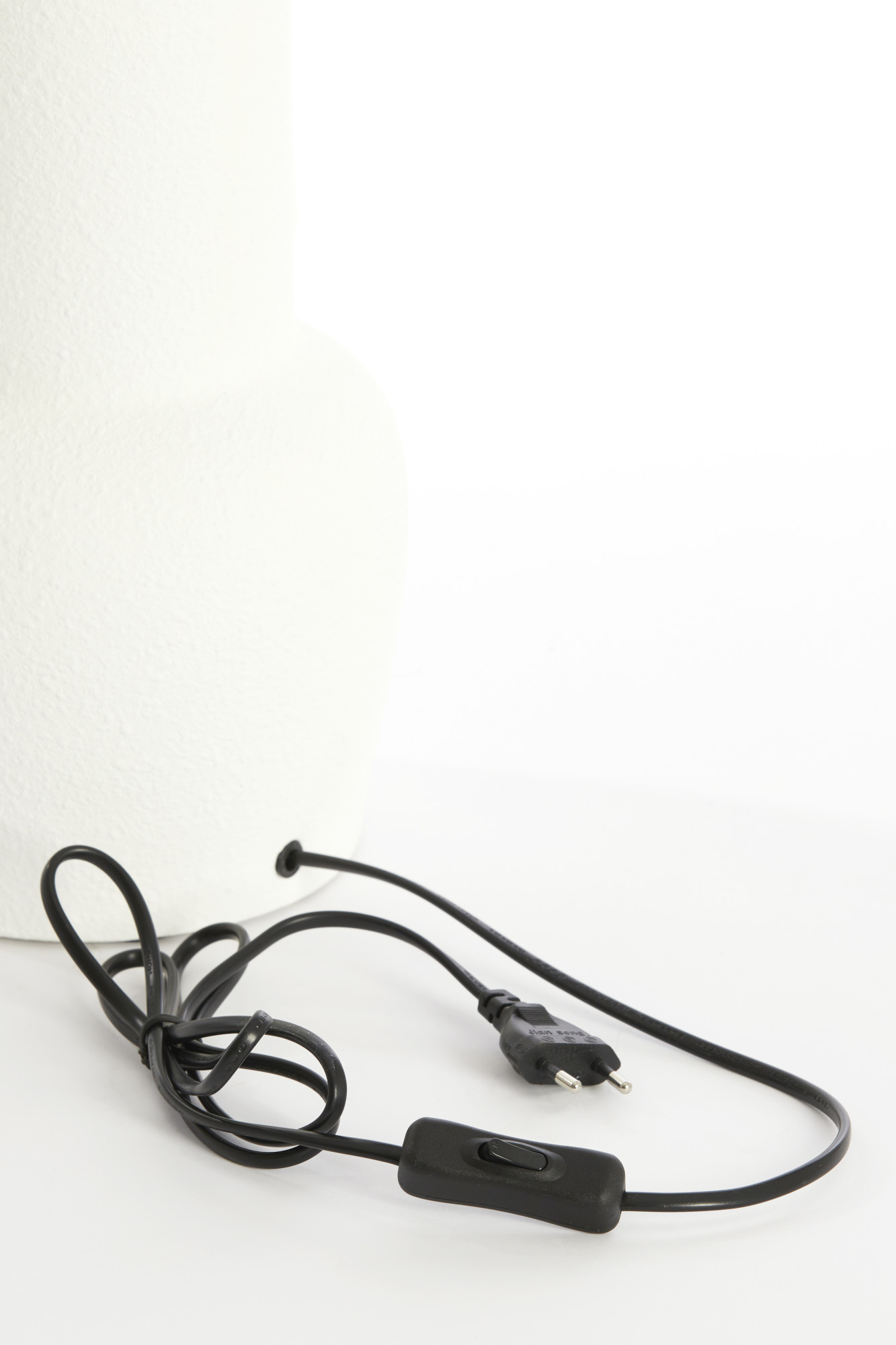 piètement de lampe moderne blanc Light & Living Mataram – Image 7