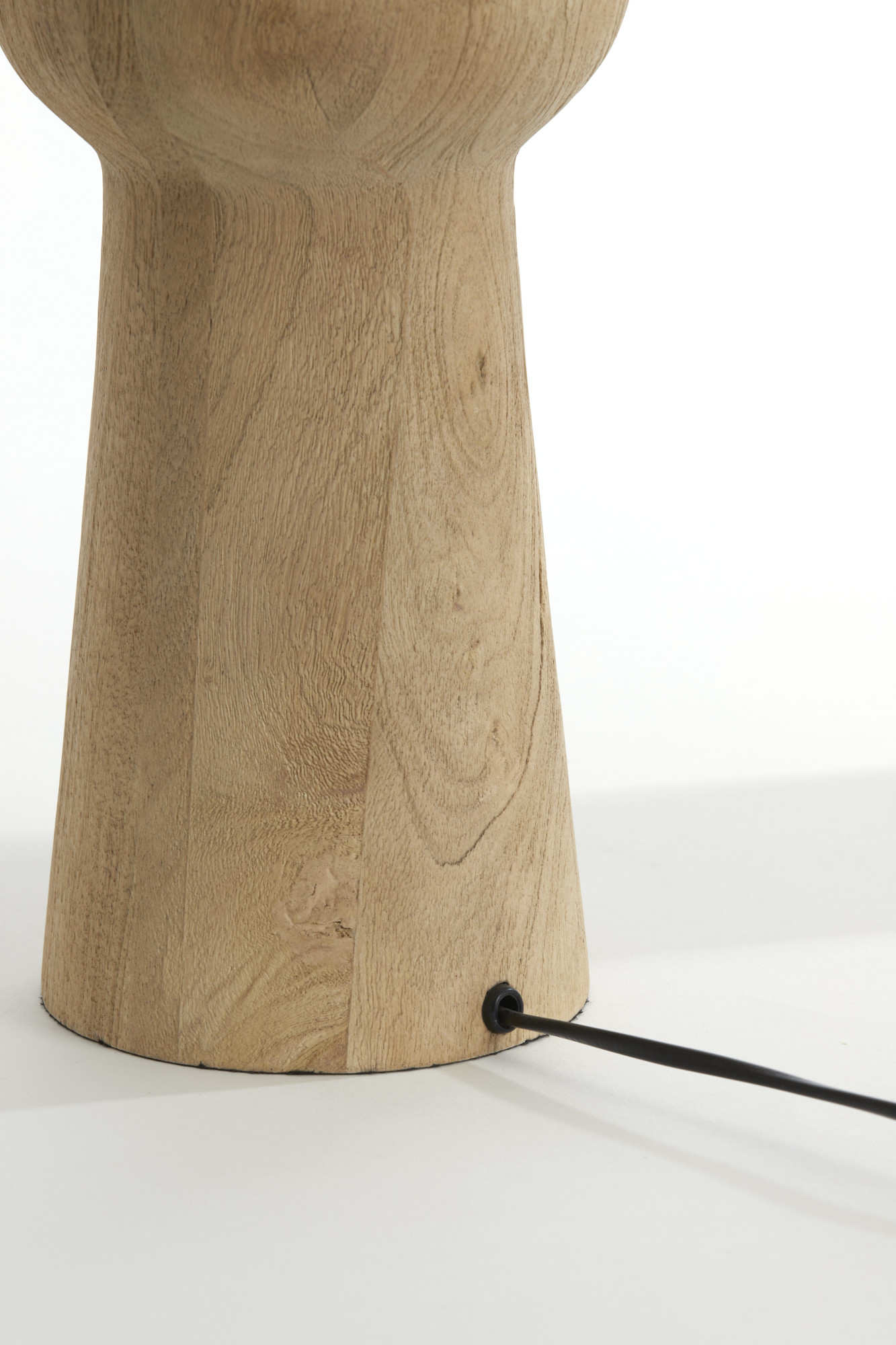 Socle de lampe en bois naturel Light & Living Baglio – Image 6