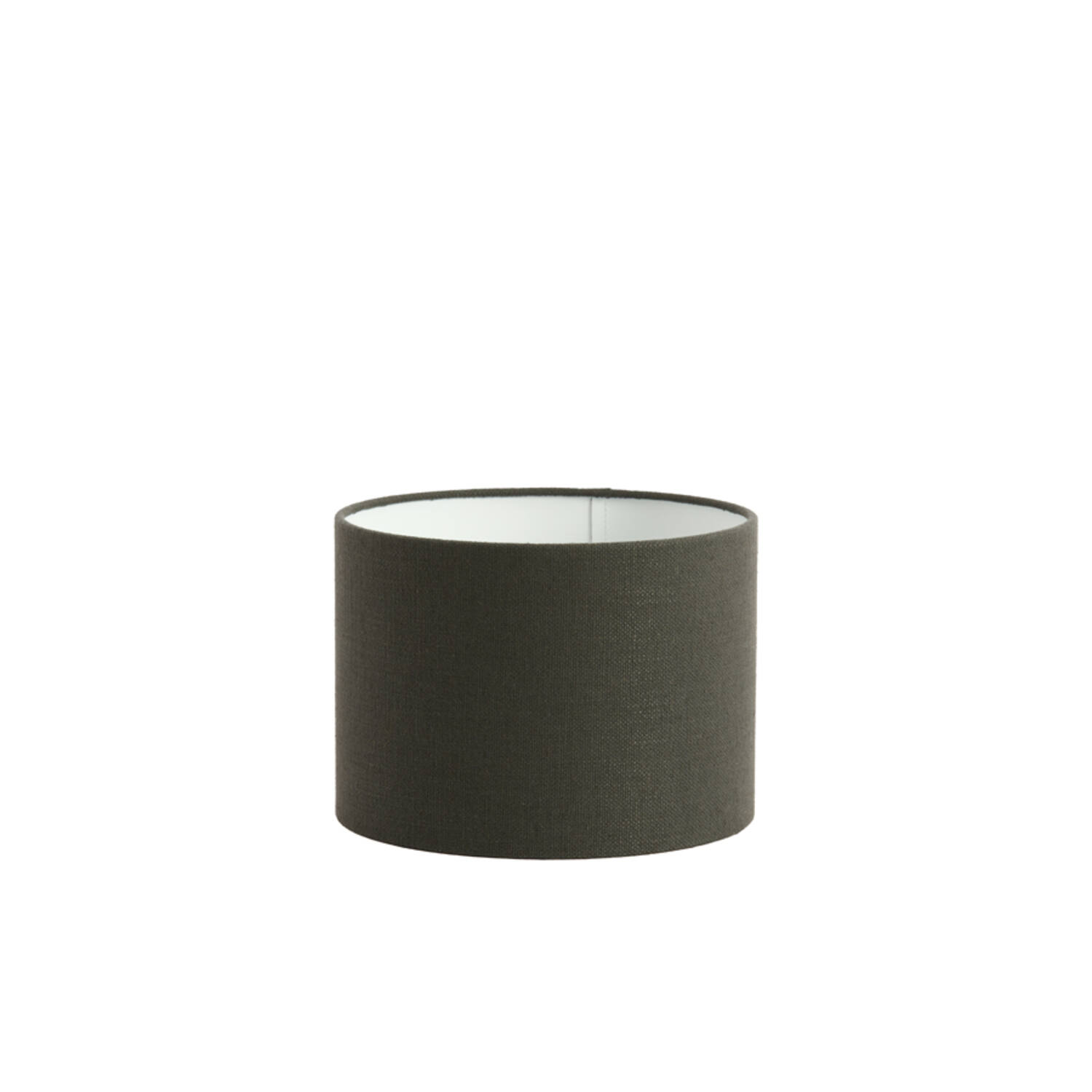 Abat-jour cylindrique noir pour éclairage d'ambiance Light & Living Livigno