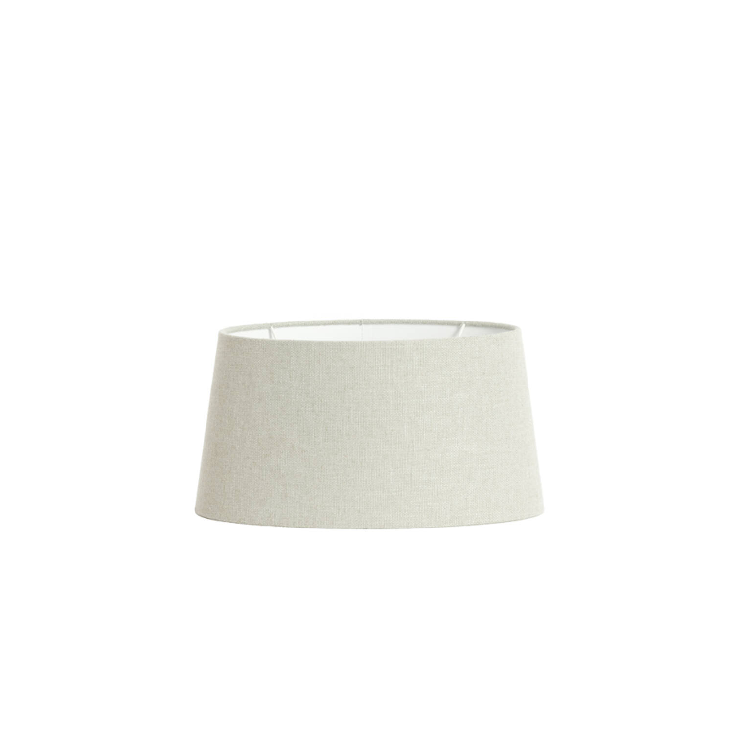 Abat-jour en tissu beige de haute qualité Light & Living Livigno