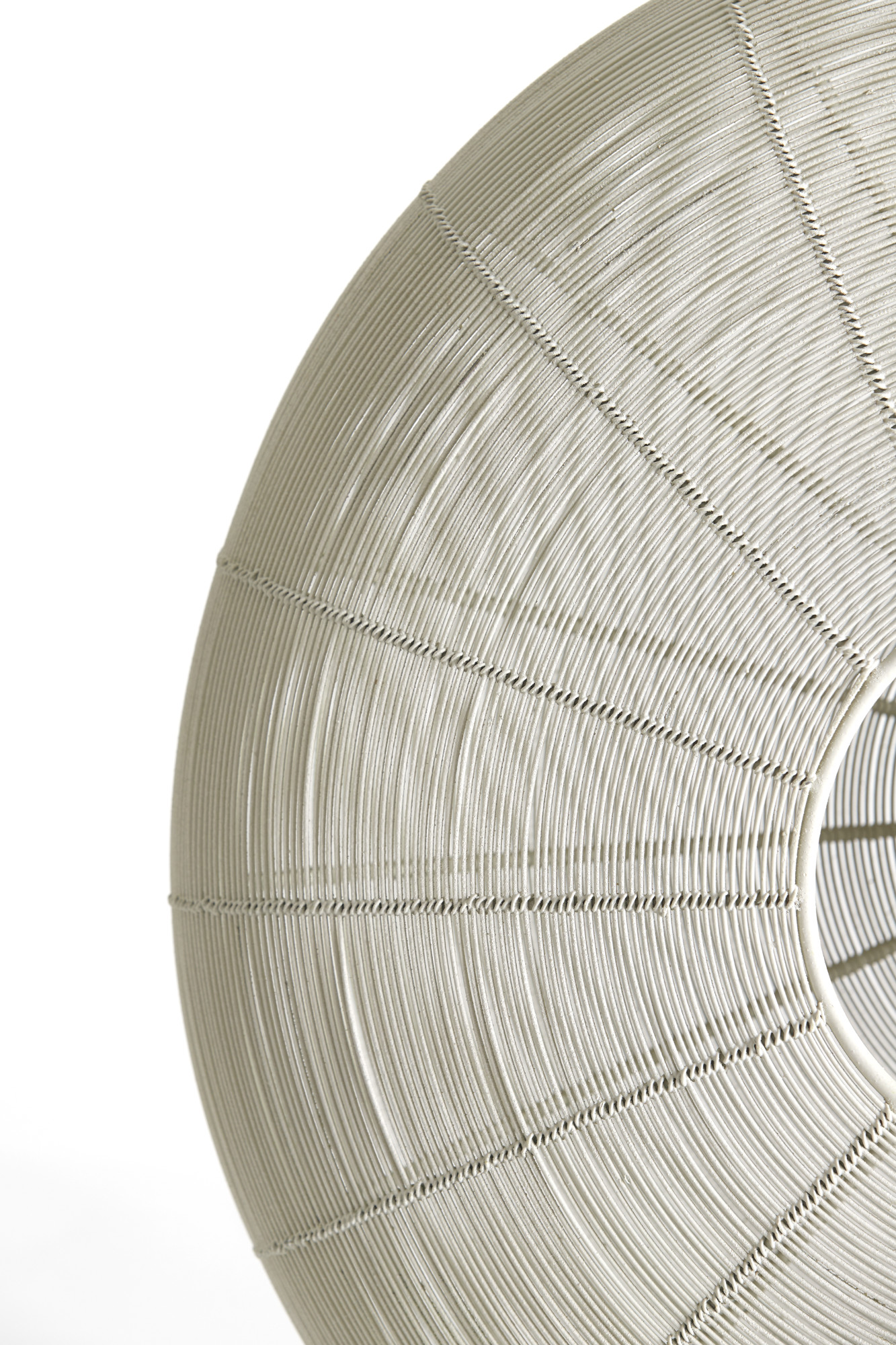 Suspension beige avec structure ouverte Light & Living Bahoto – Image 5