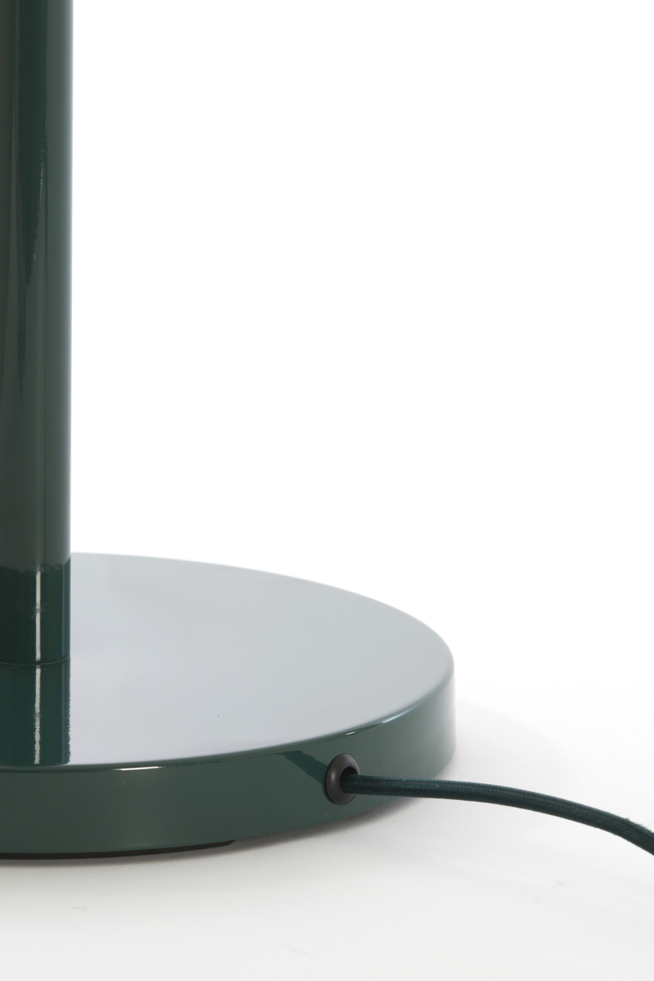 Pied de lampe long en métal vert Light & Living Washington – Image 6