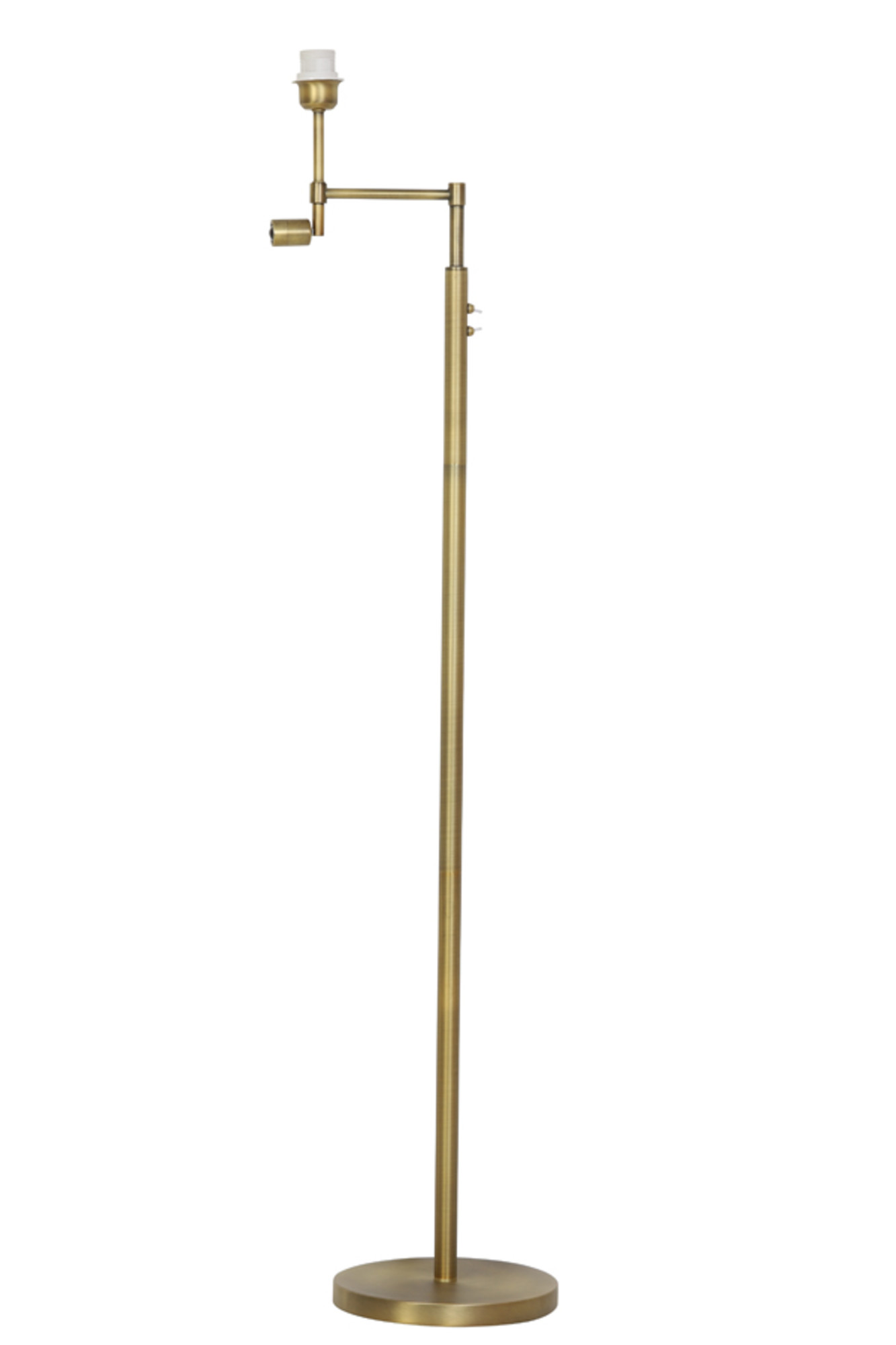 Lampadaire classique bronze avec liseuse Light & Living Montana – Image 3