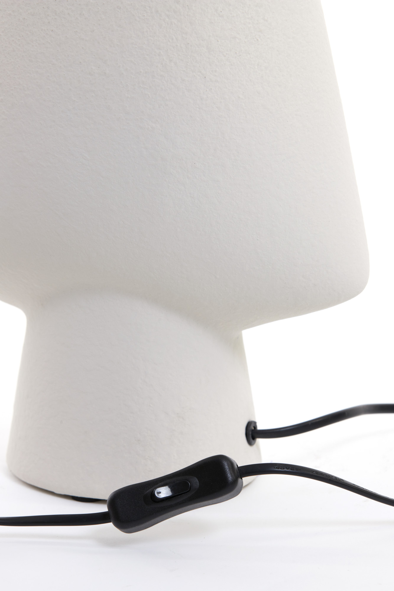 Pied de lampe blanc design moderne Light & Living Ciara – Image 6