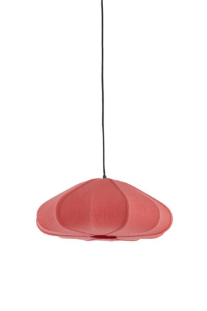 Alternative view of Suspension rose en tissu au style doux Light & Living Cesano